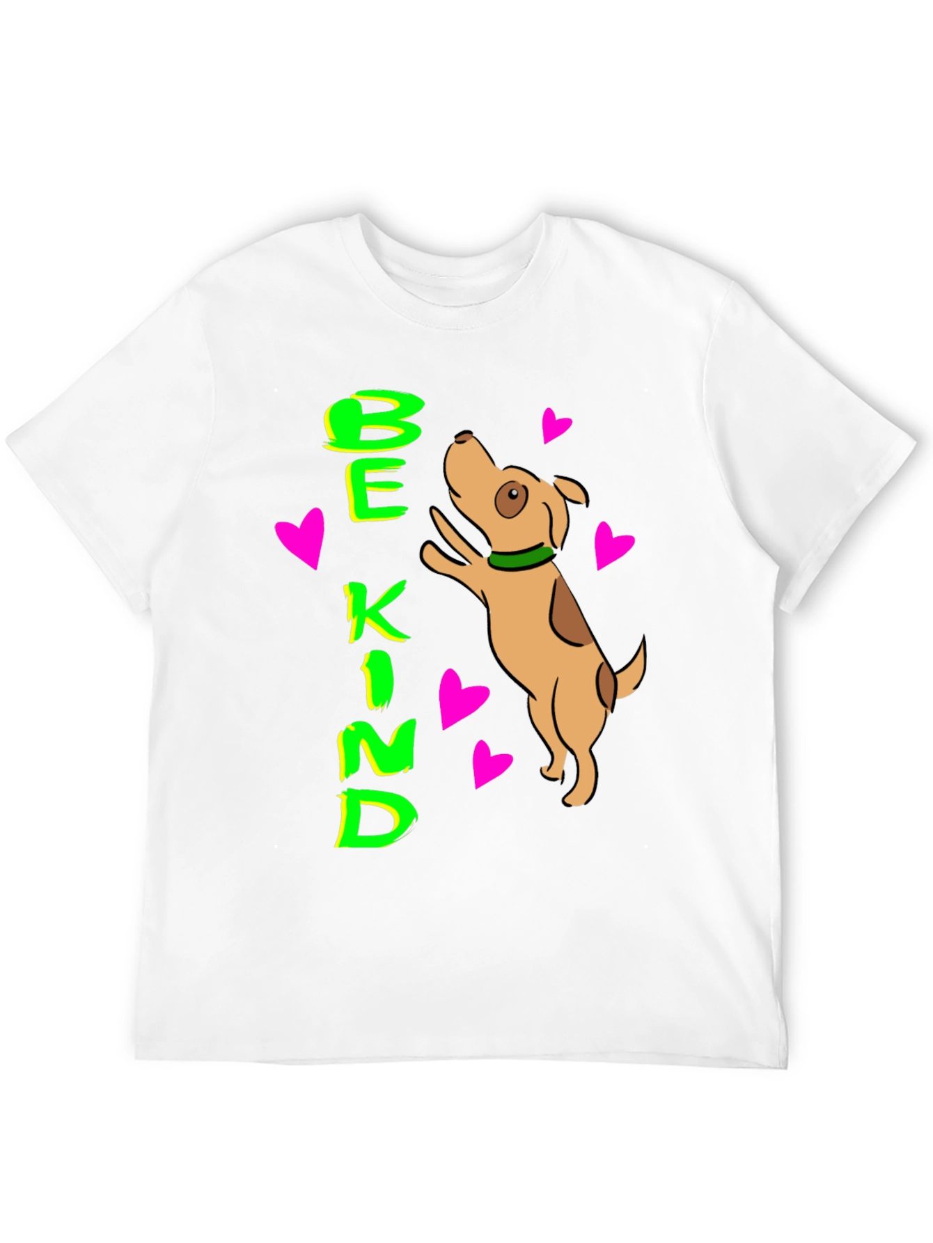 Be Kind Dog Lover T-Shirt Cute Pet Design