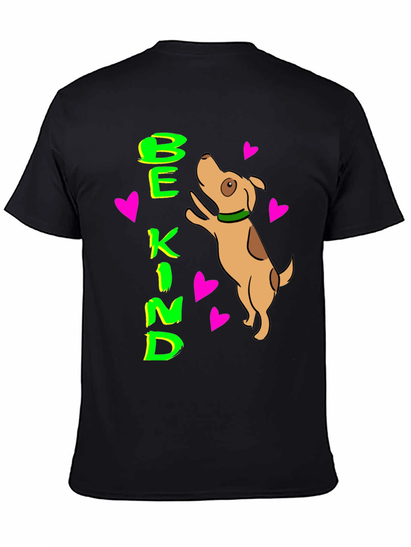 Be Kind Dog Lover T-Shirt Cute Pet Design