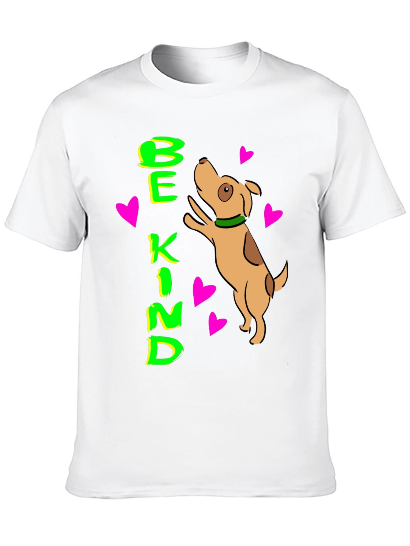 Be Kind Dog Lover T-Shirt Cute Pet Design