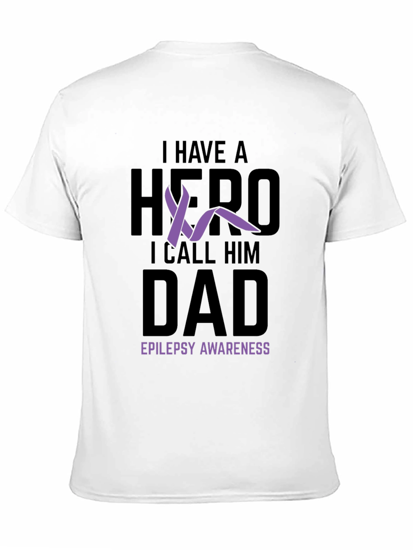 Epilepsy Awareness Hero Dad T-Shirt