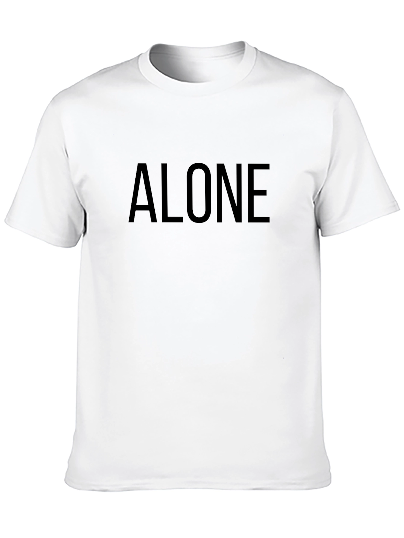 Alone Graphic Tee - Mens Casual T-Shirt