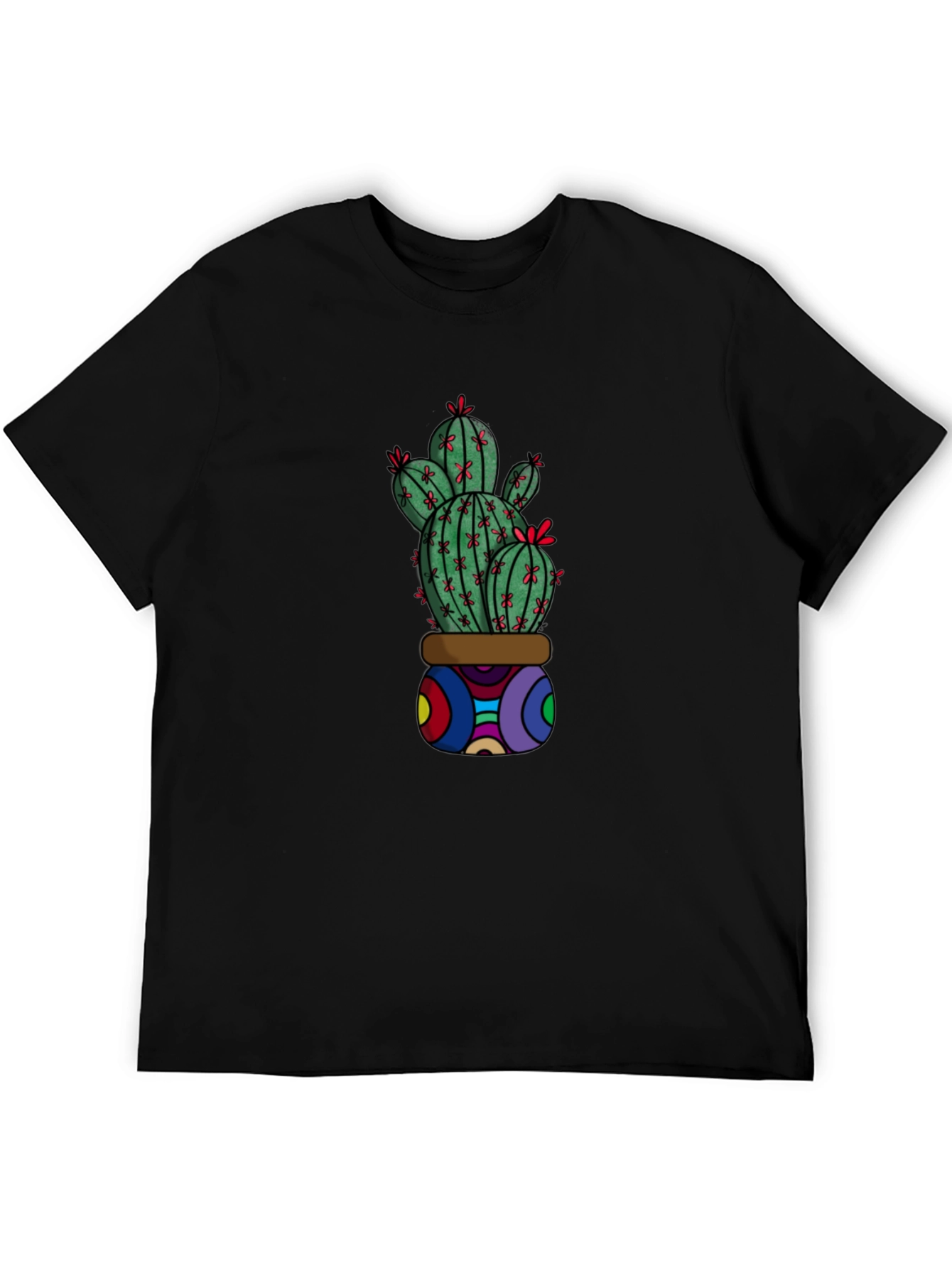 Cactus Graphic T-Shirt - Unique & Stylish