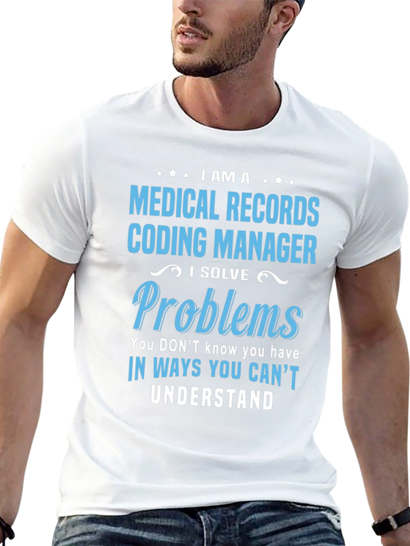 Medical Records Coding Manager Graphic Tee