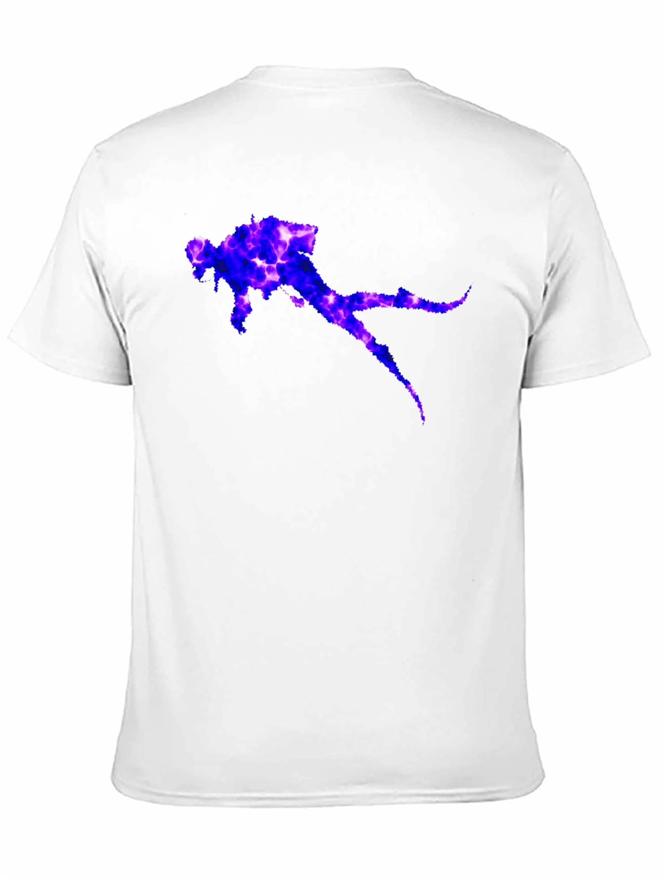 Diver Graphic T-Shirt - Black Casual Tee