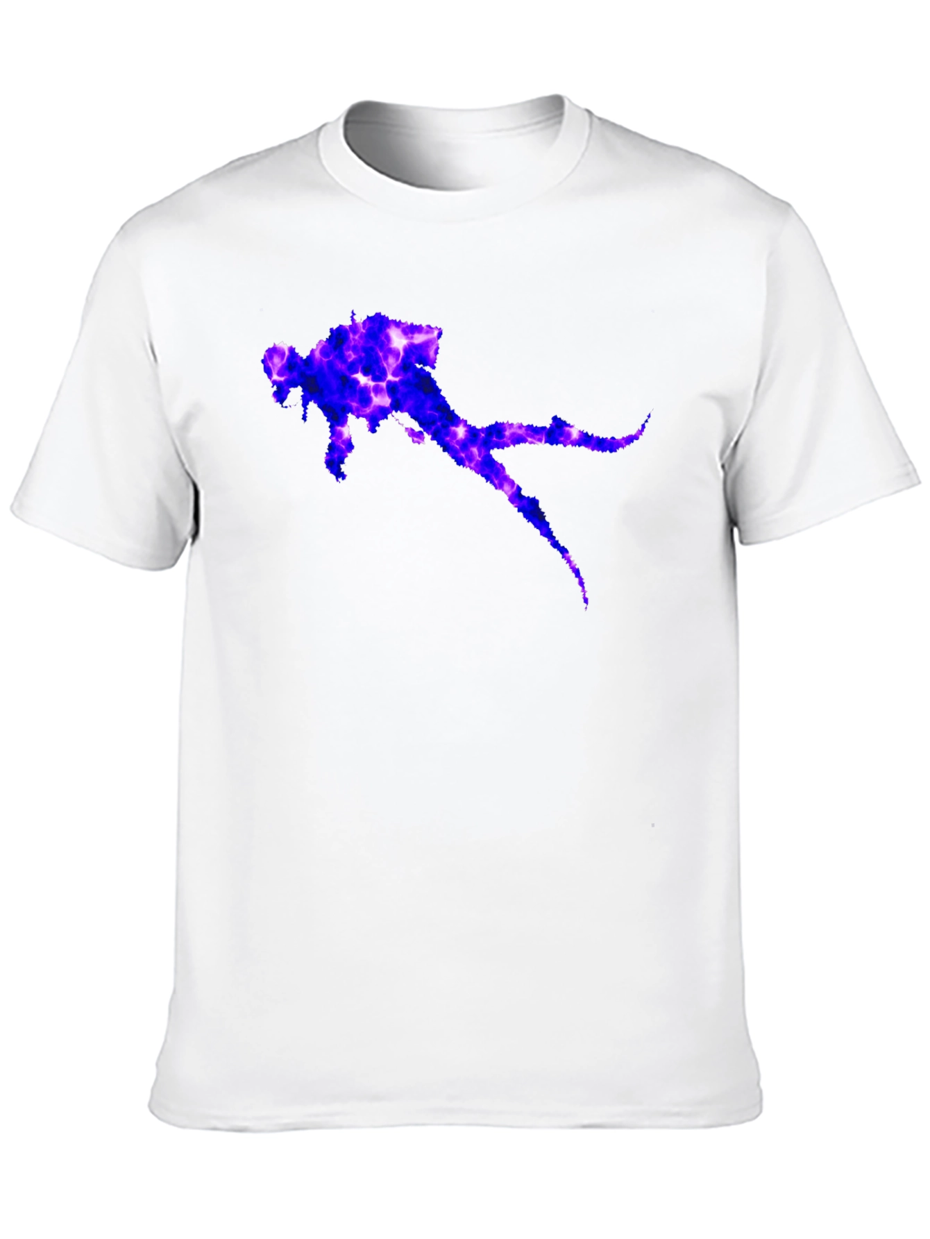 Diver Graphic T-Shirt - Black Casual Tee
