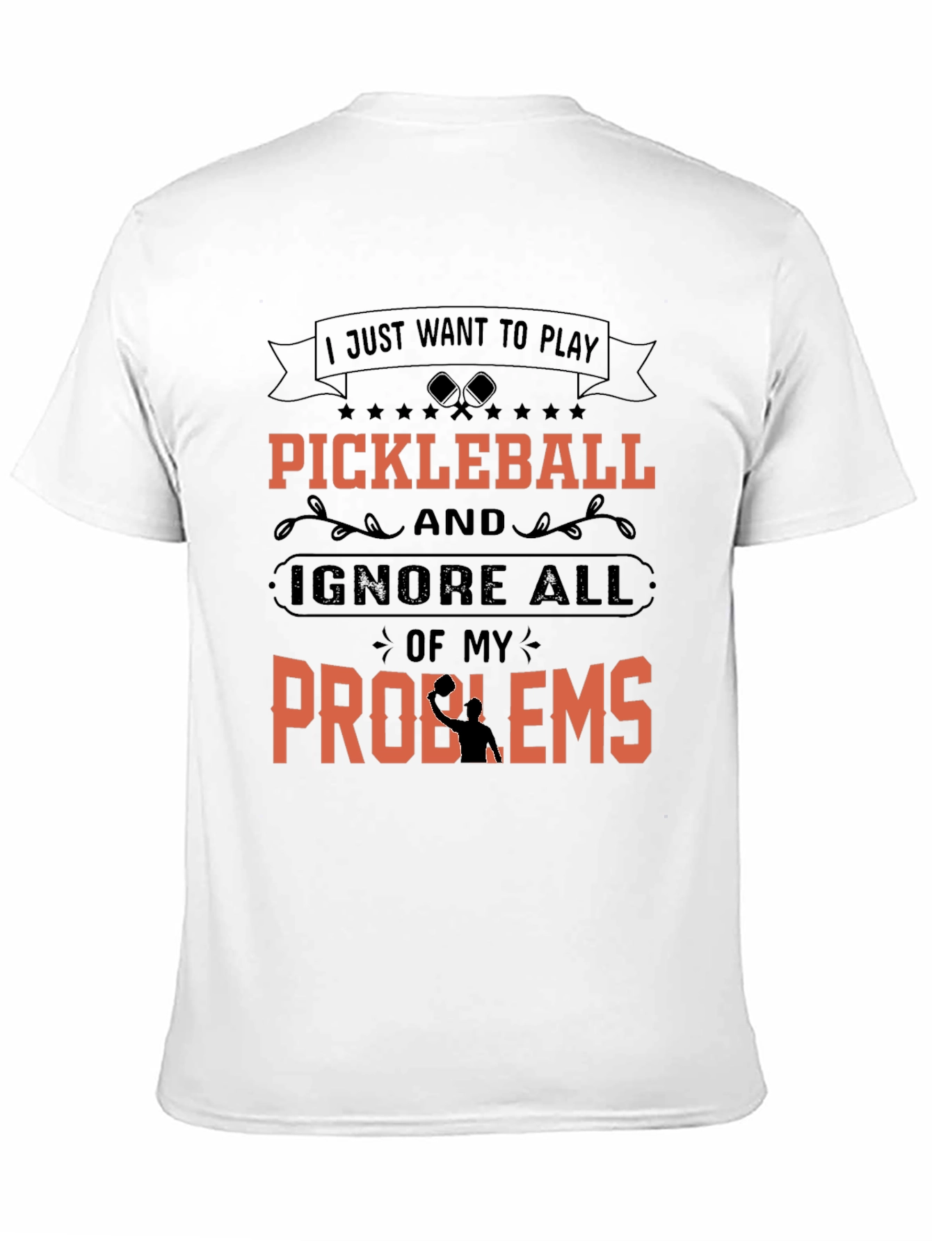 Pickleball Player Graphic Tee