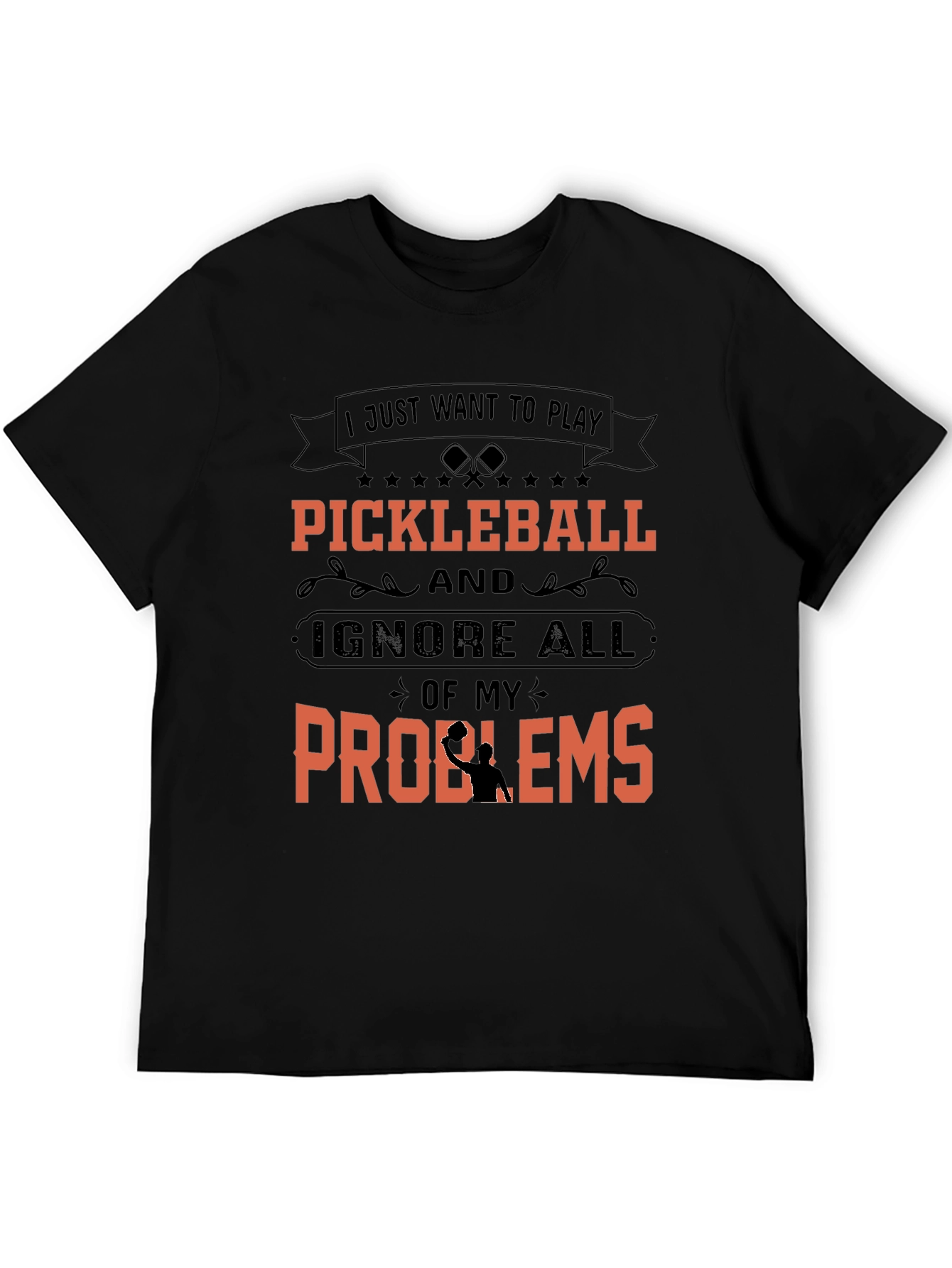 Pickleball Player Graphic Tee