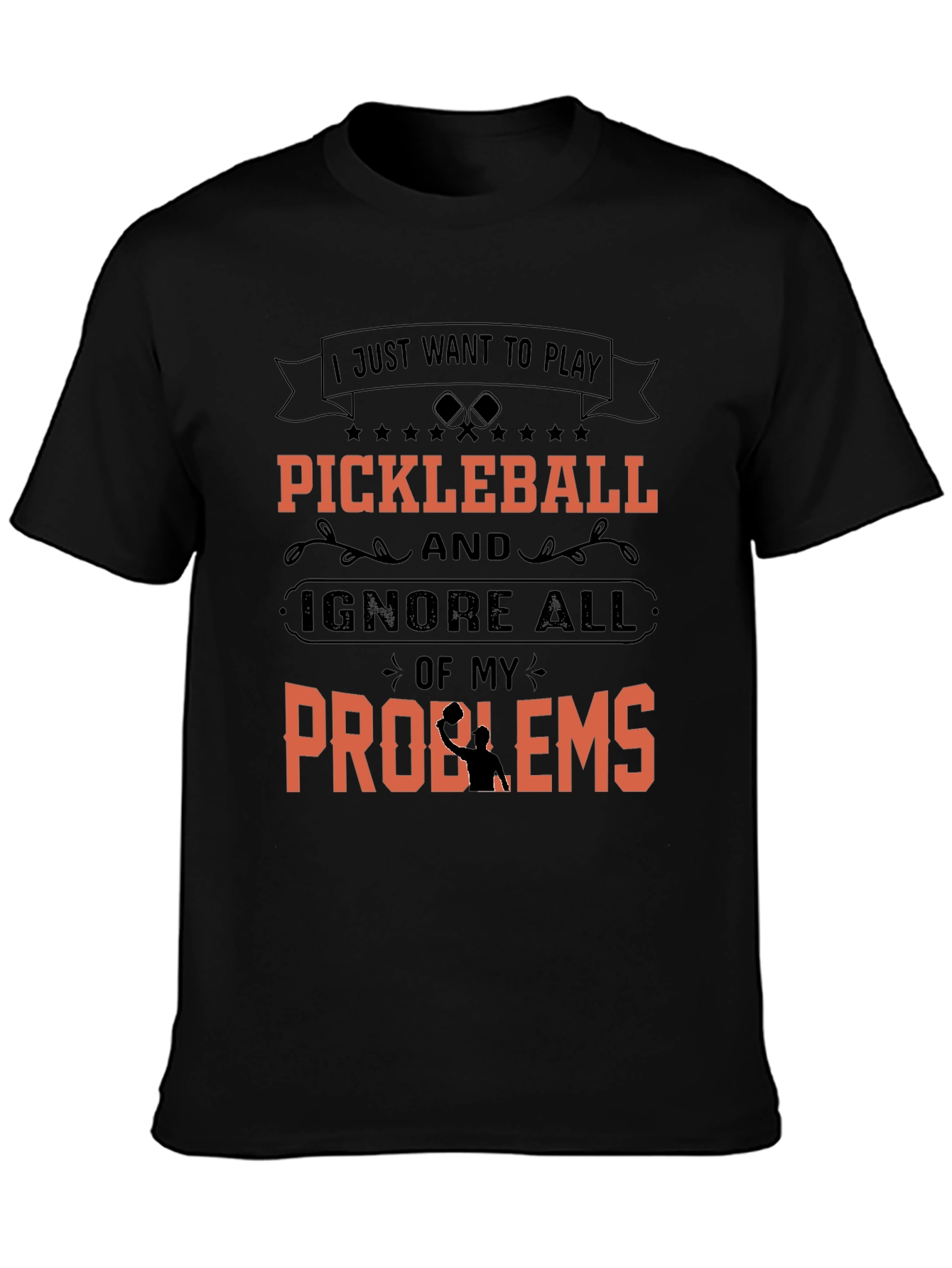 Pickleball Player Graphic Tee