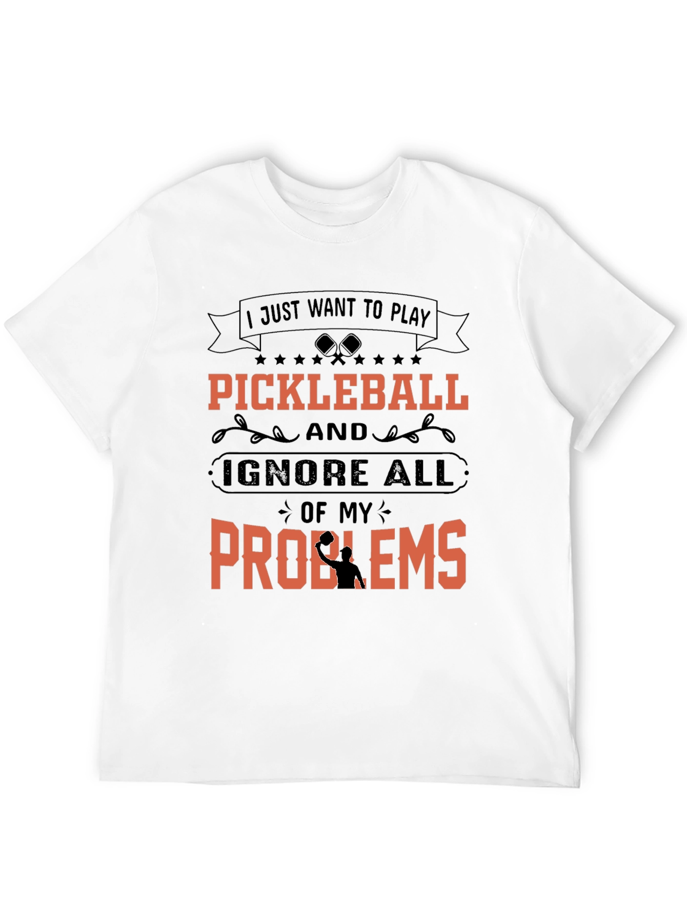 Pickleball Player Graphic Tee
