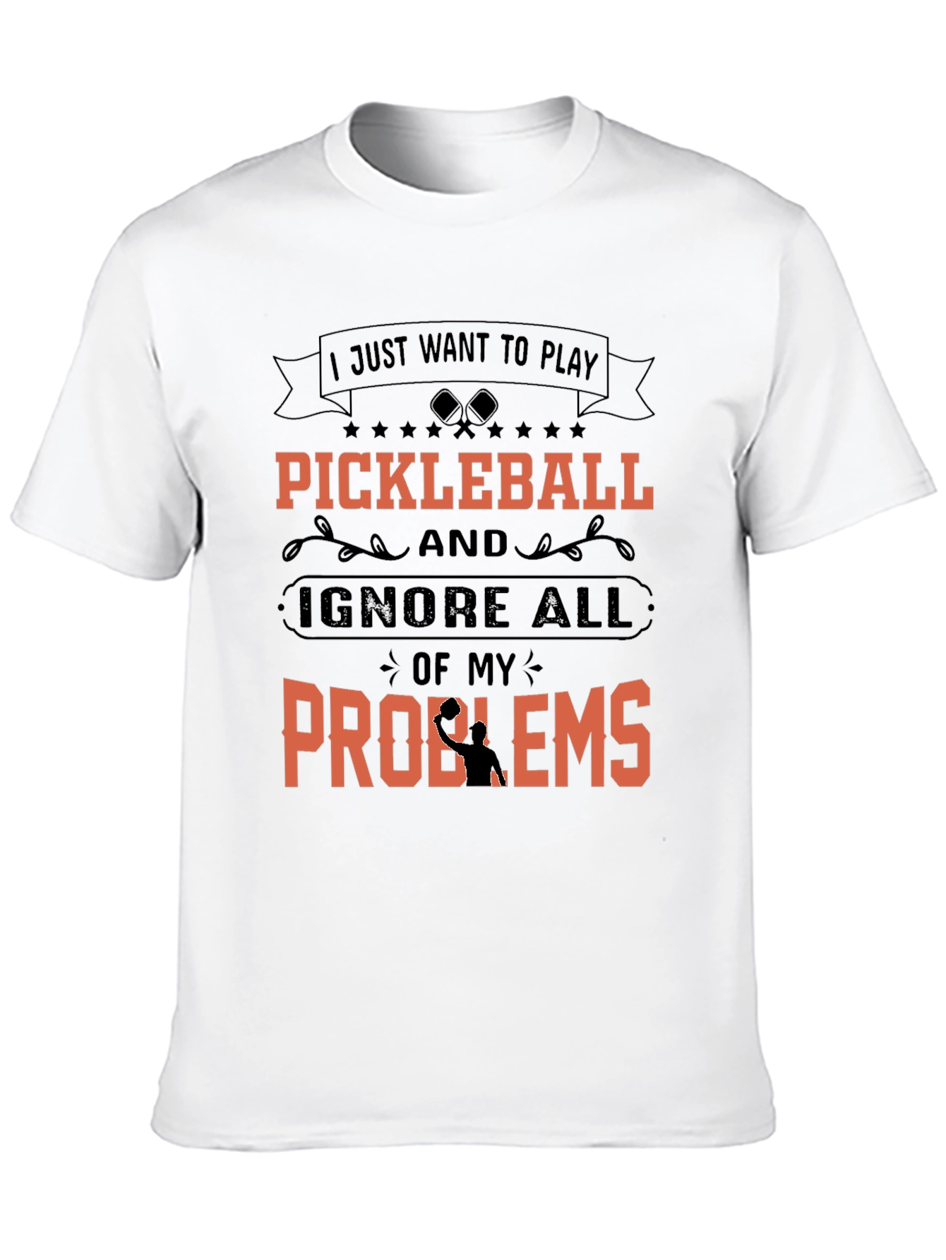 Pickleball Player Graphic Tee