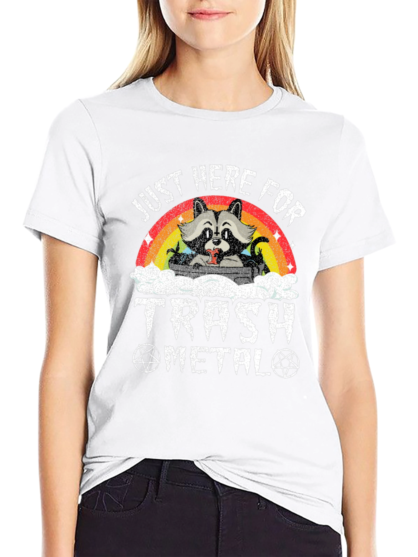 Trash Metal Raccoon T-Shirt
