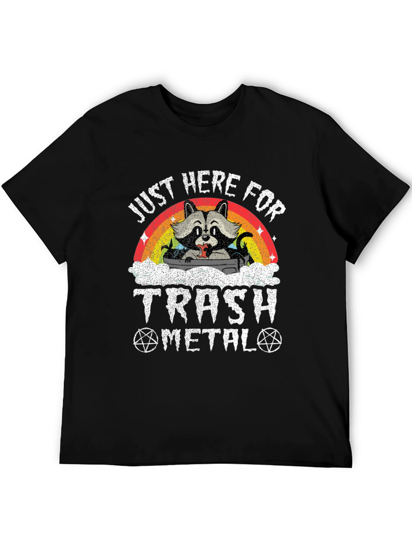 Trash Metal Raccoon T-Shirt