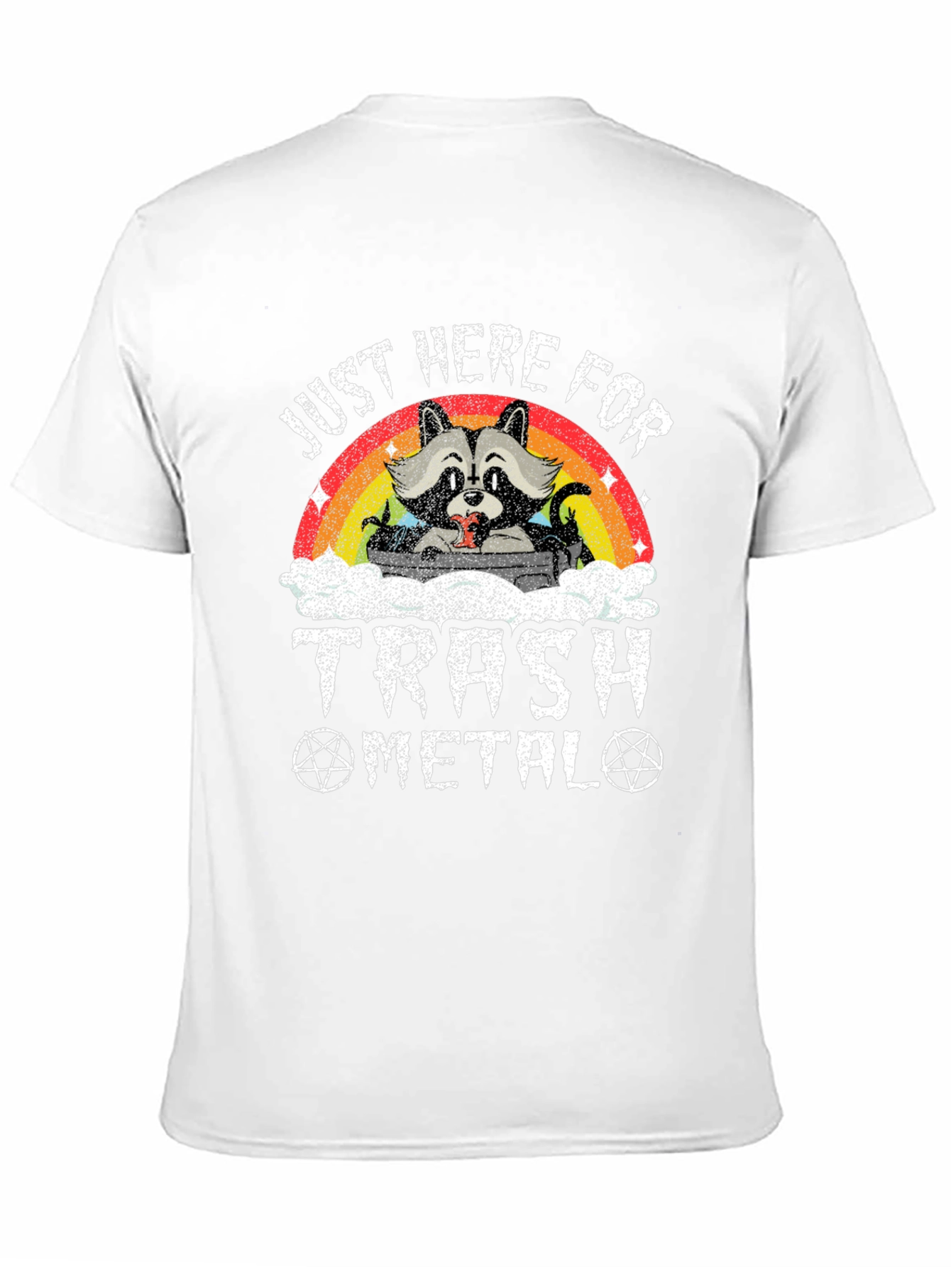 Trash Metal Raccoon T-Shirt