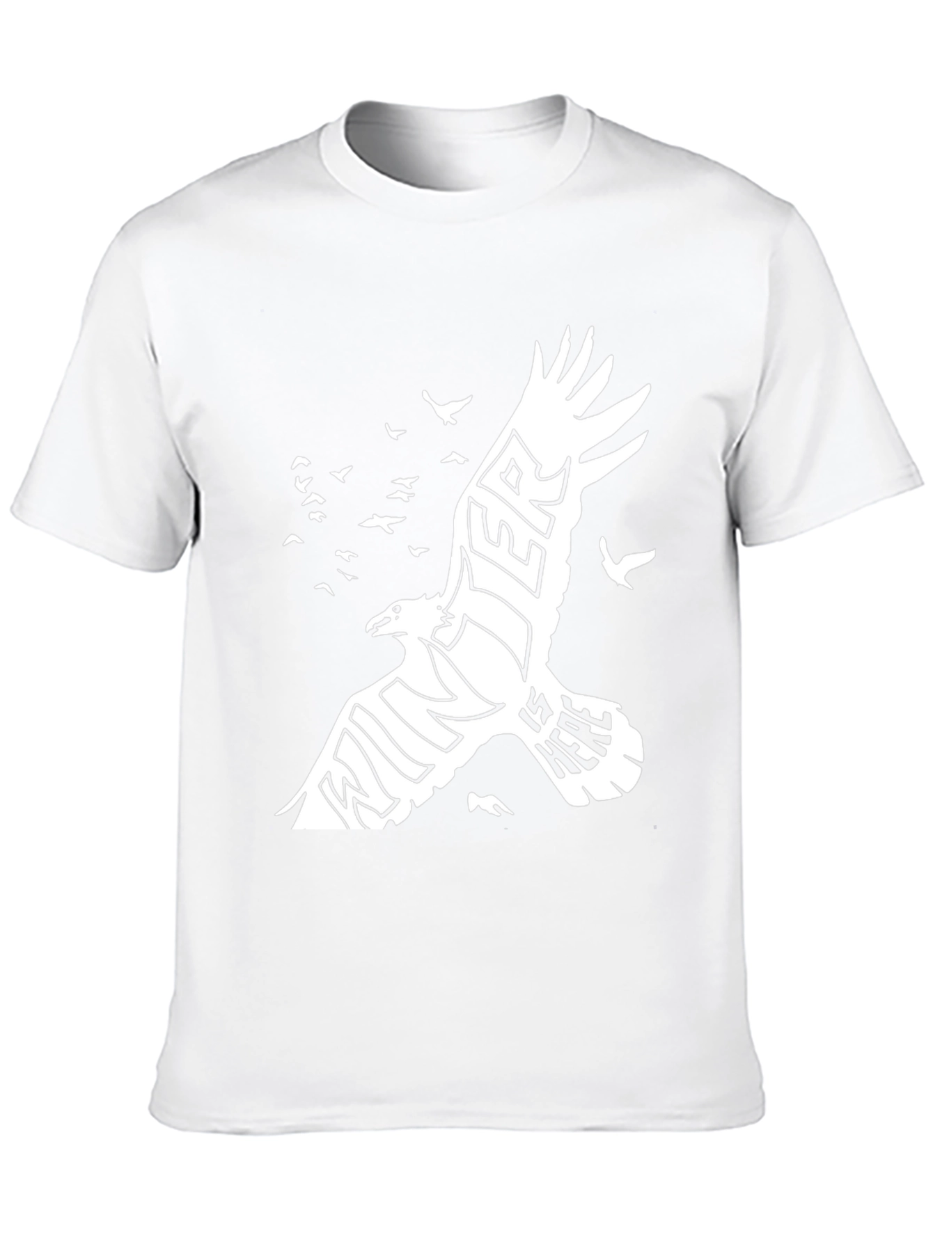 Winter is Here Graphic Black Tee