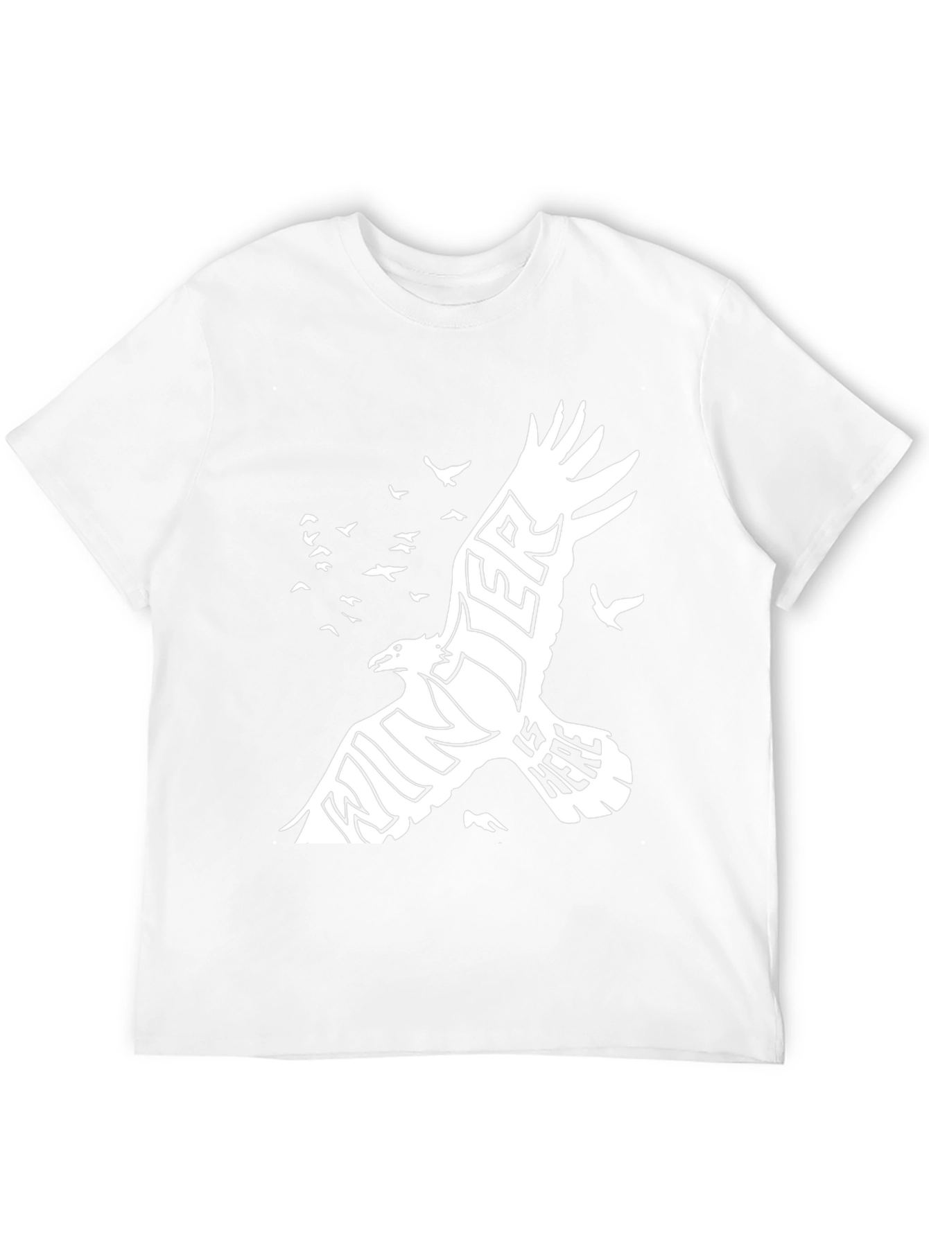 Winter is Here Graphic Black Tee