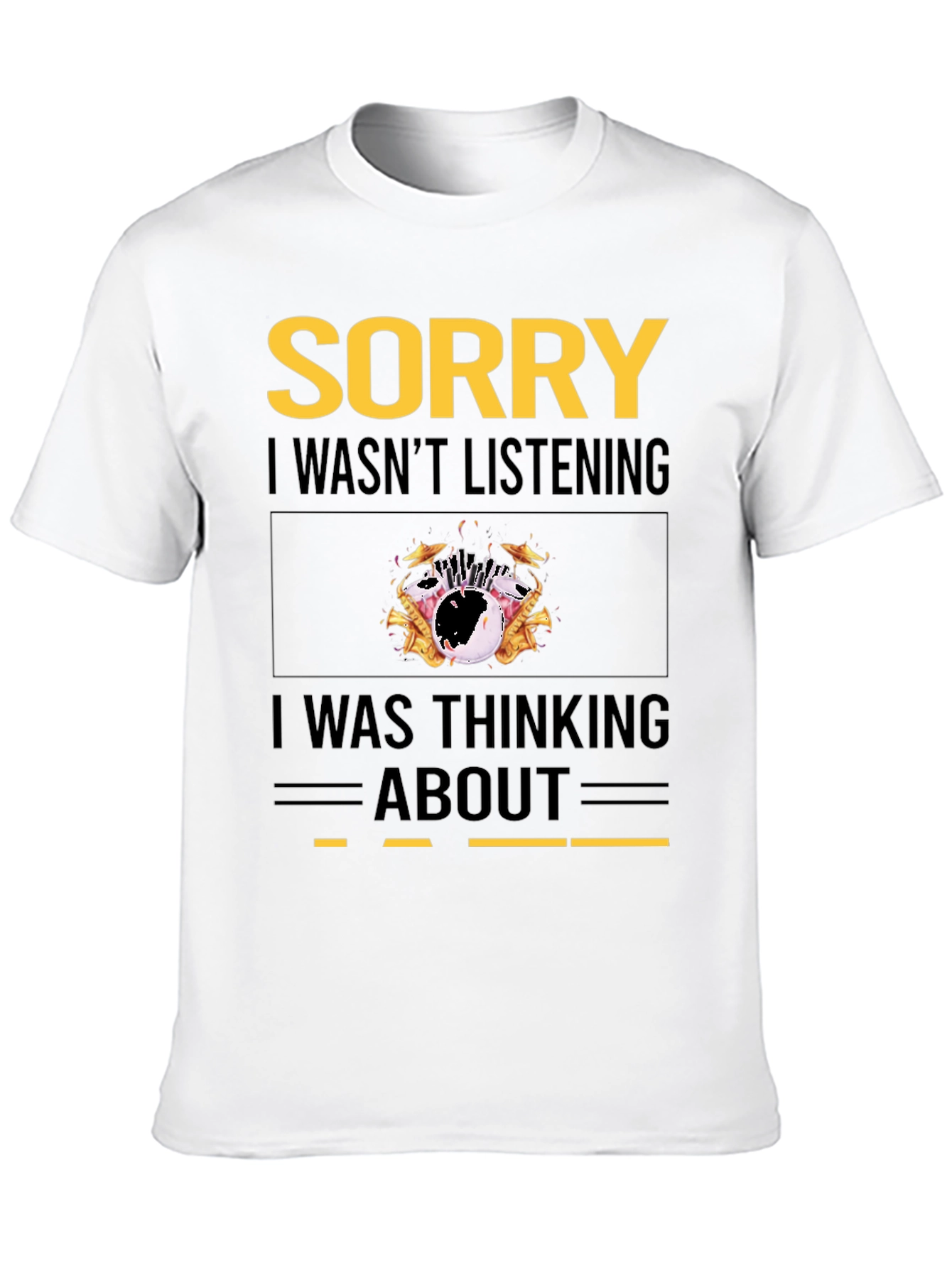 Sorry Thinking About Theater T-Shirt