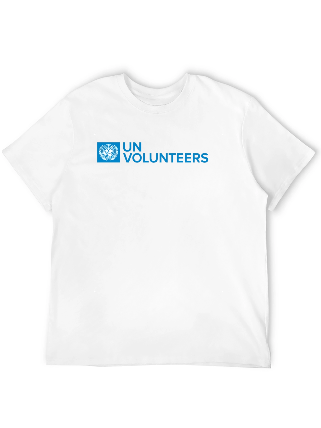 UN Volunteers T-Shirt - Black Crew Neck