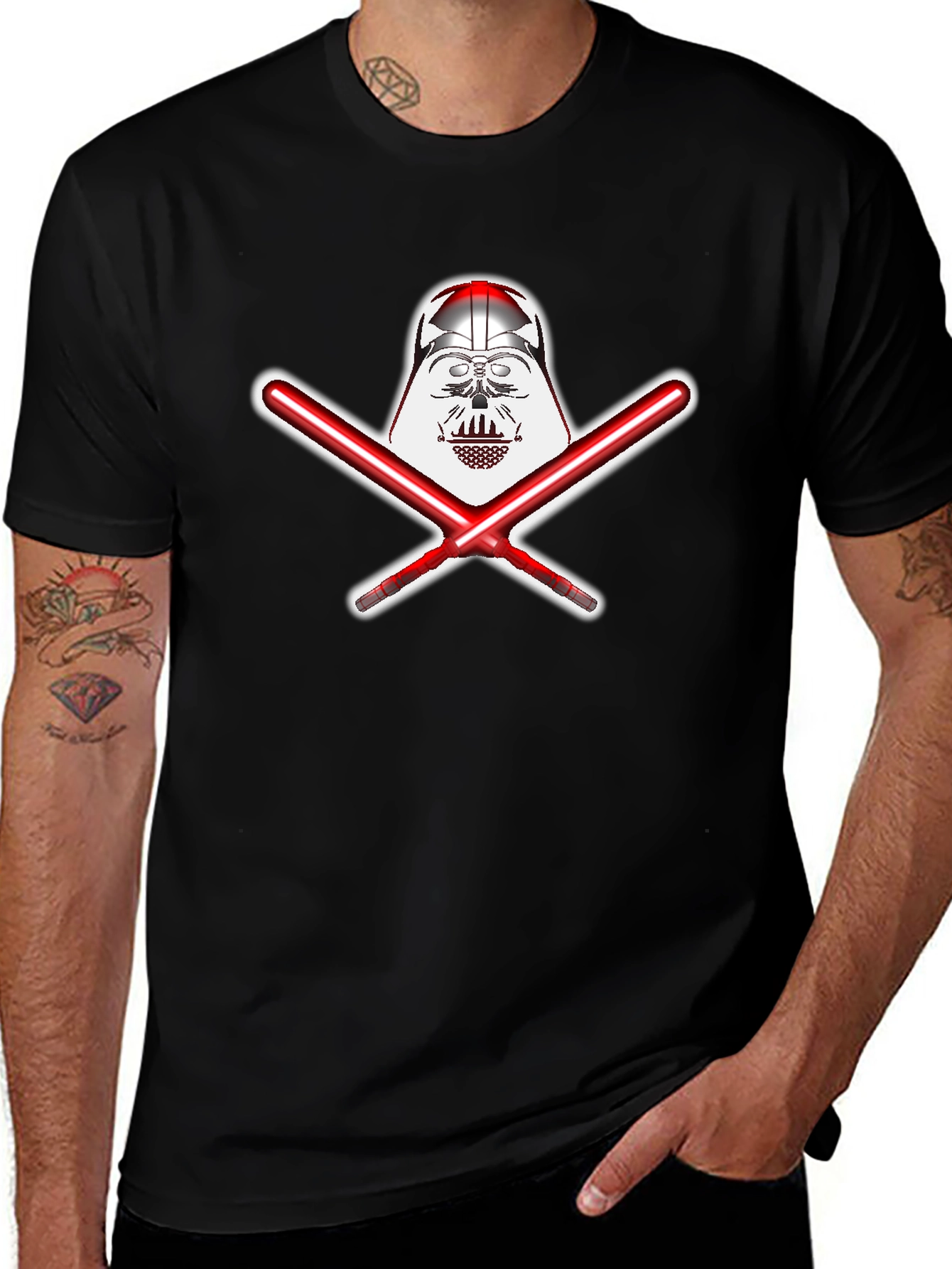 Darth Vader Lightsaber Graphic Tee
