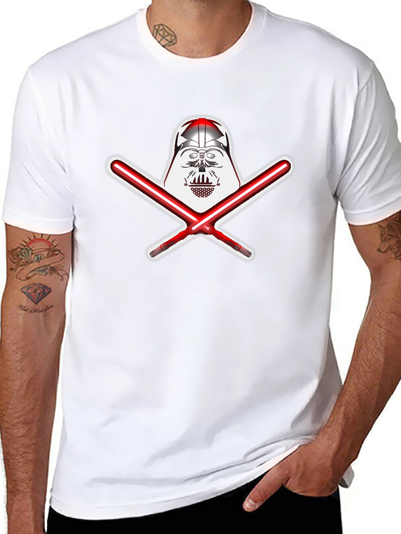 Darth Vader Lightsaber Graphic Tee