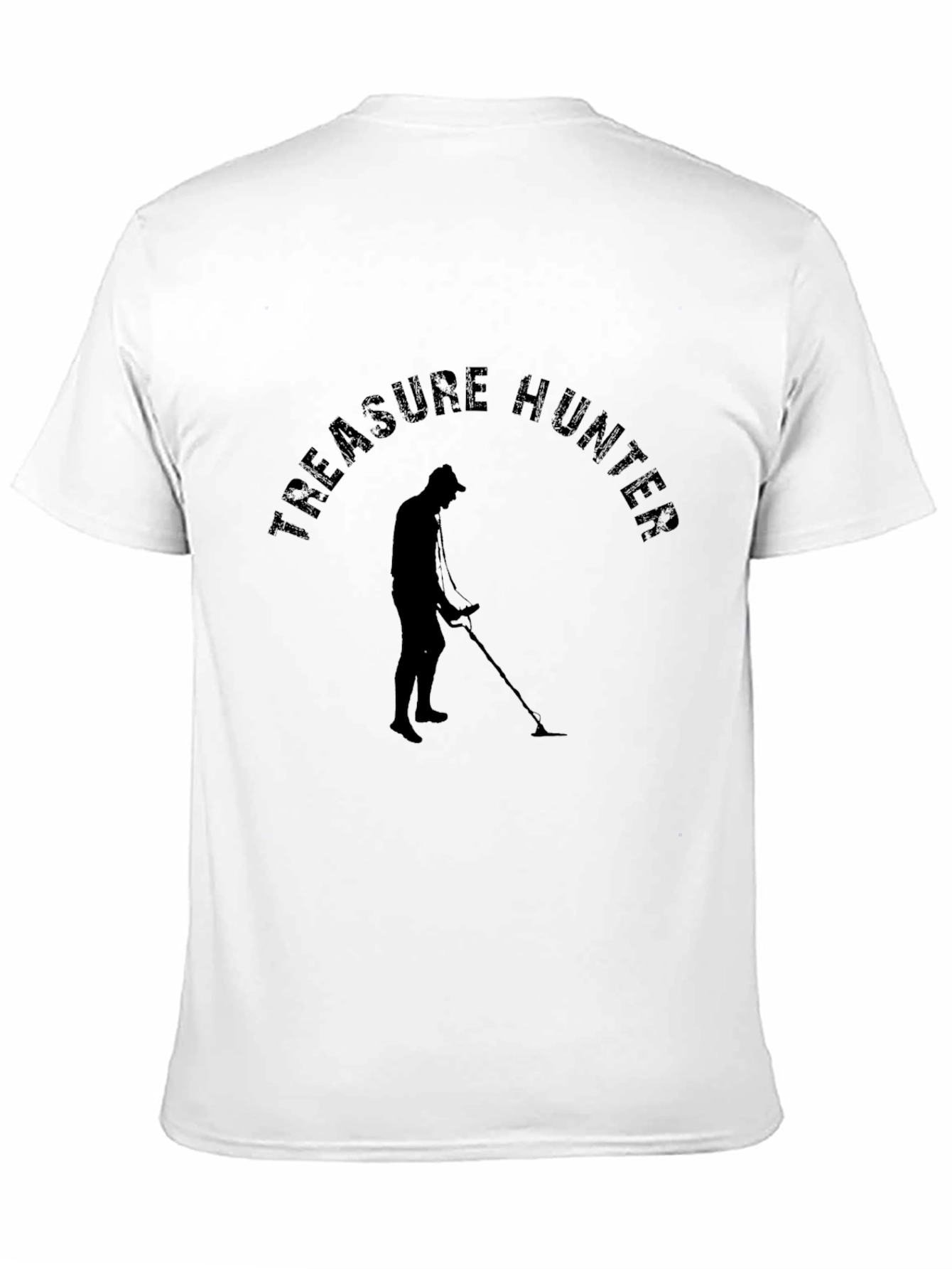 Treasure Hunter Graphic T-Shirt - Black