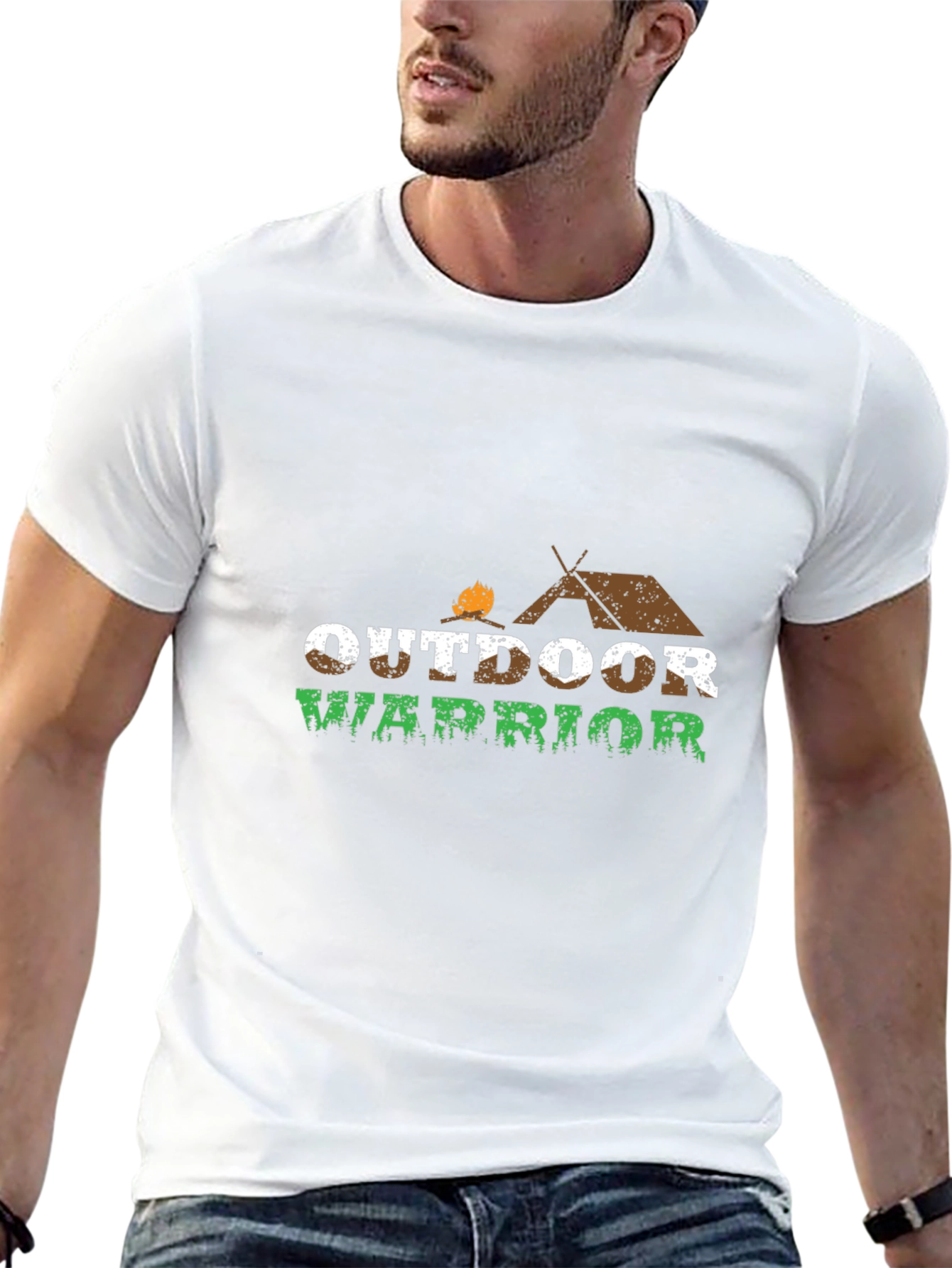 Outdoor Warrior Graphic T-Shirt