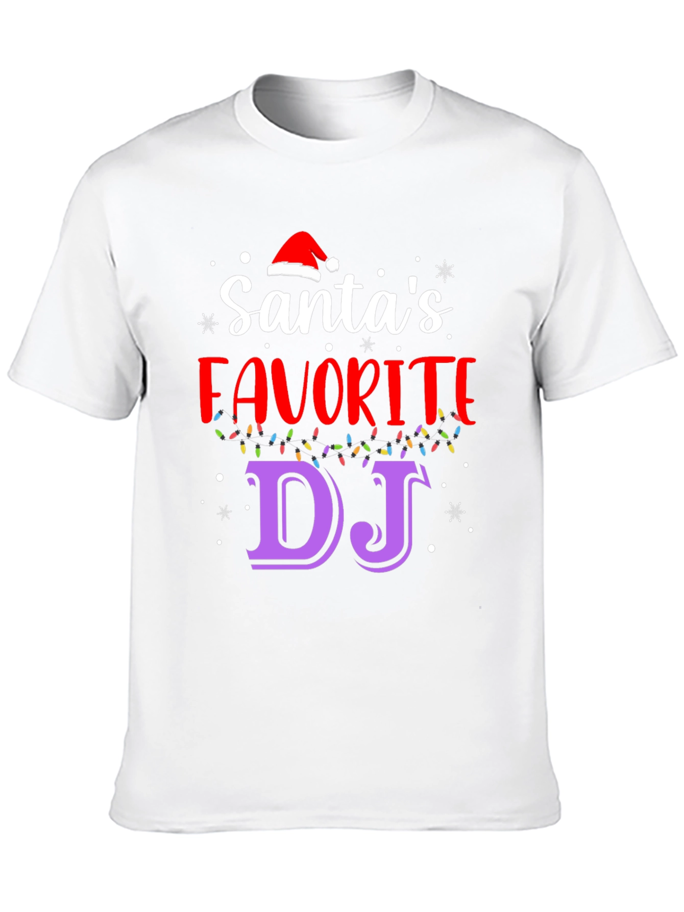 Santas Favorite DJ T-Shirt