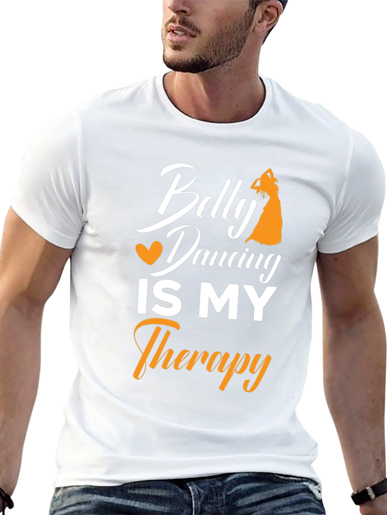 Belly Dancing Therapy Graphic Tee
