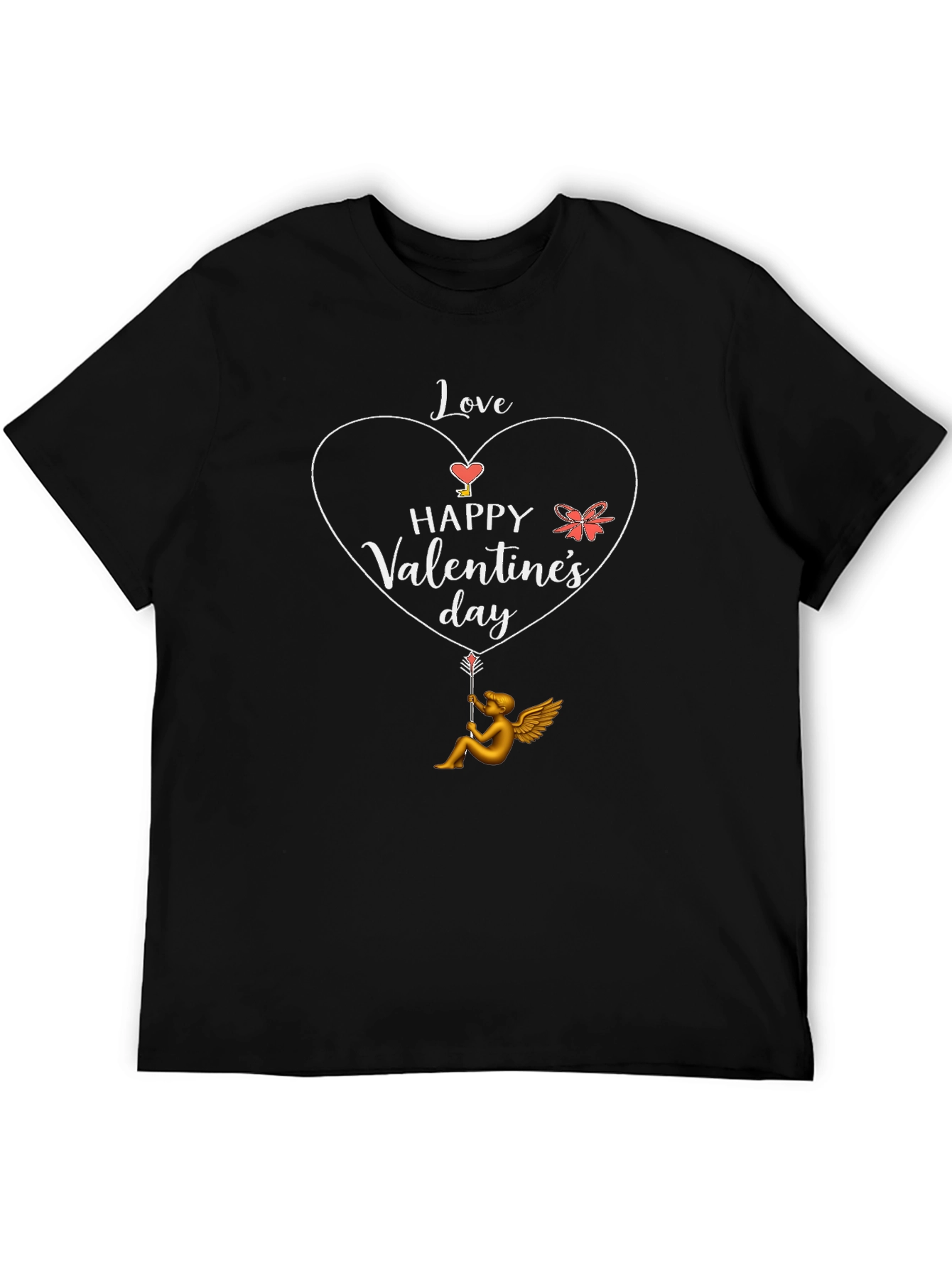 Happy Valentines Day T-Shirt Cupid Love Design
