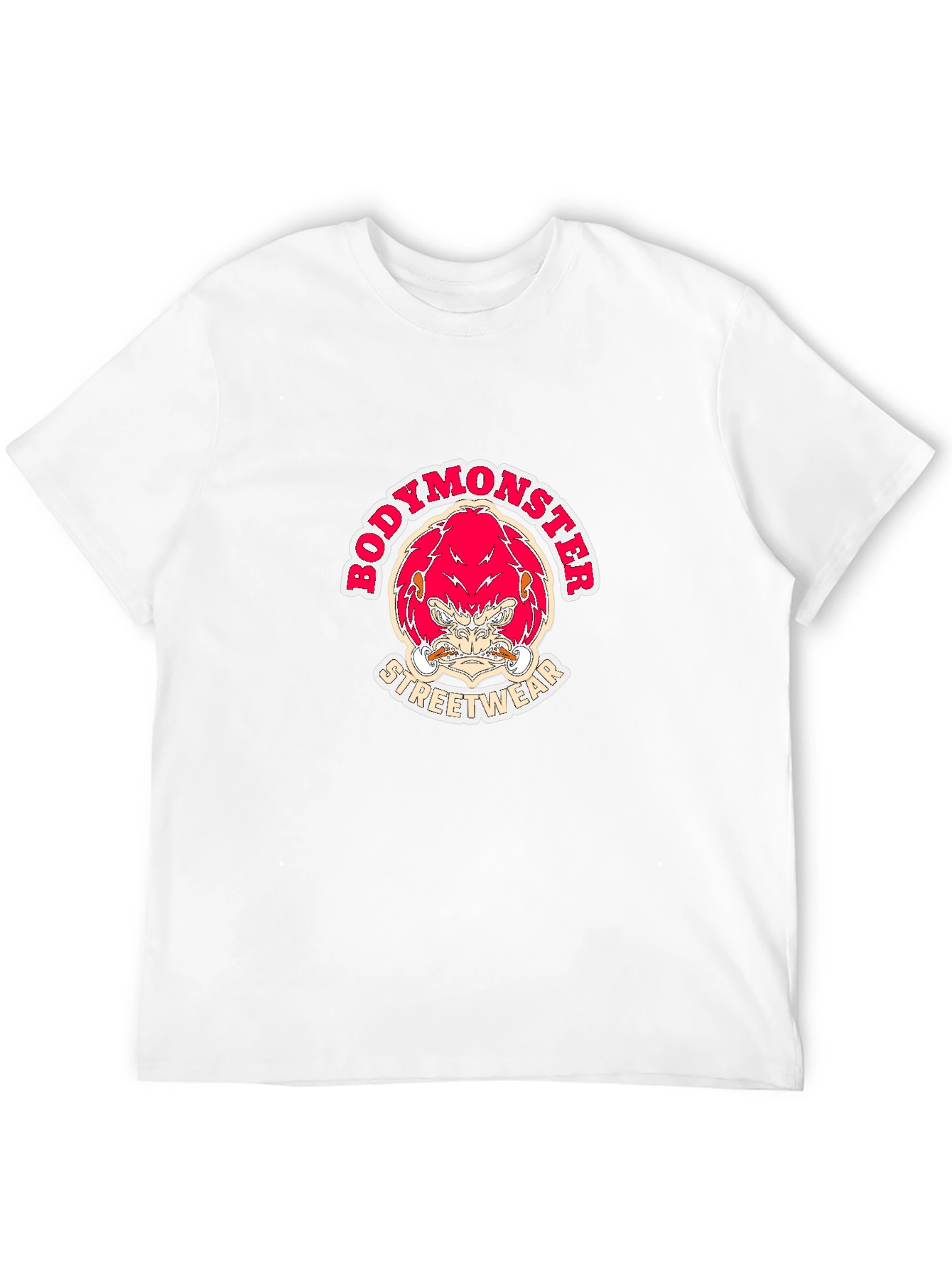 BodyMonster Streetwear Graphic Tee - Black