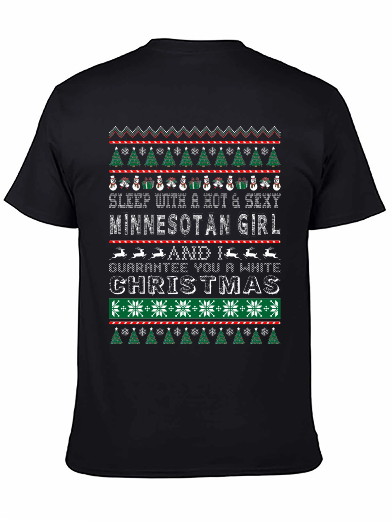 Minnesota Girl Christmas Graphic Tee
