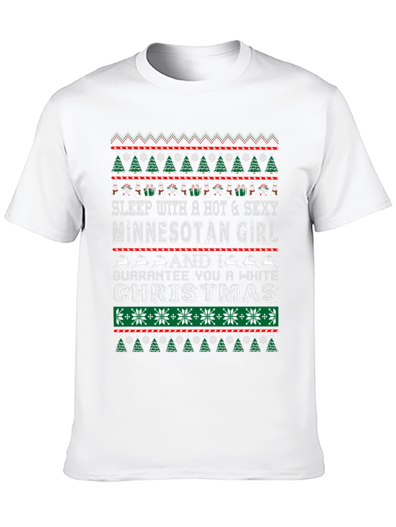Minnesota Girl Christmas Graphic Tee
