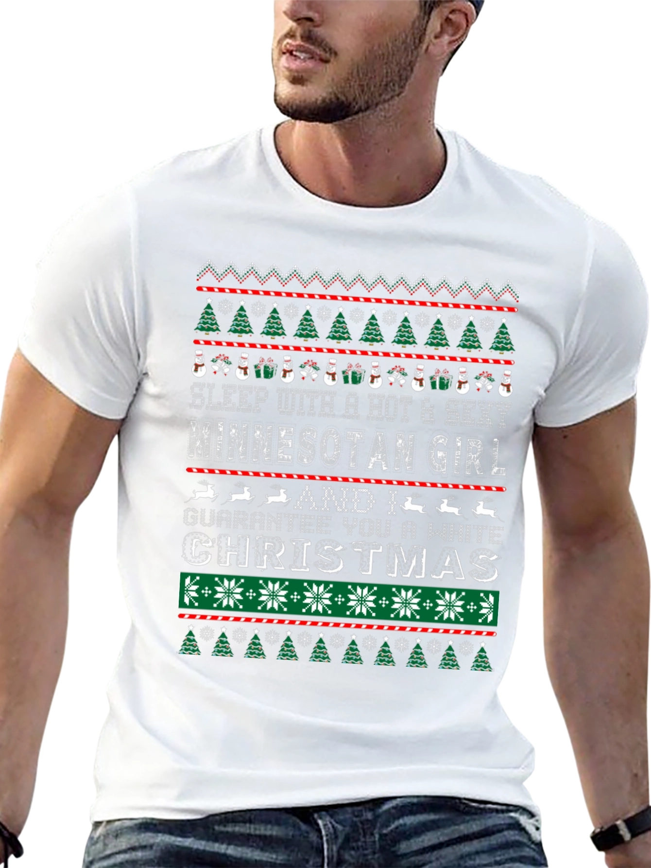 Minnesota Girl Christmas Graphic Tee