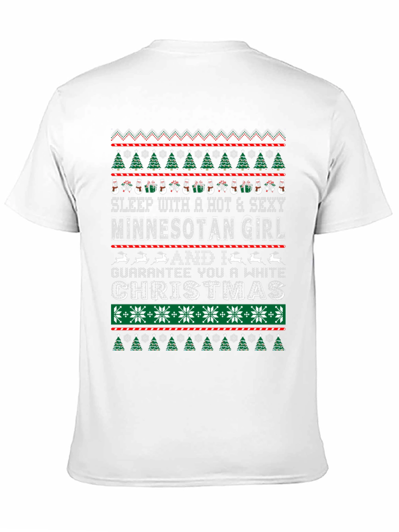 Minnesota Girl Christmas Graphic Tee
