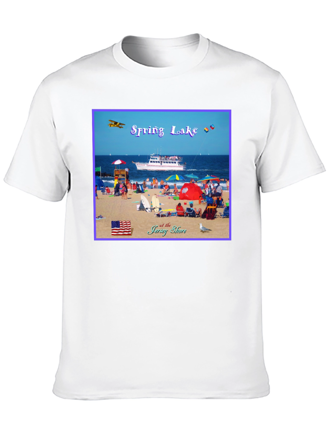Spring Lake Jersey Shore Graphic T-Shirt