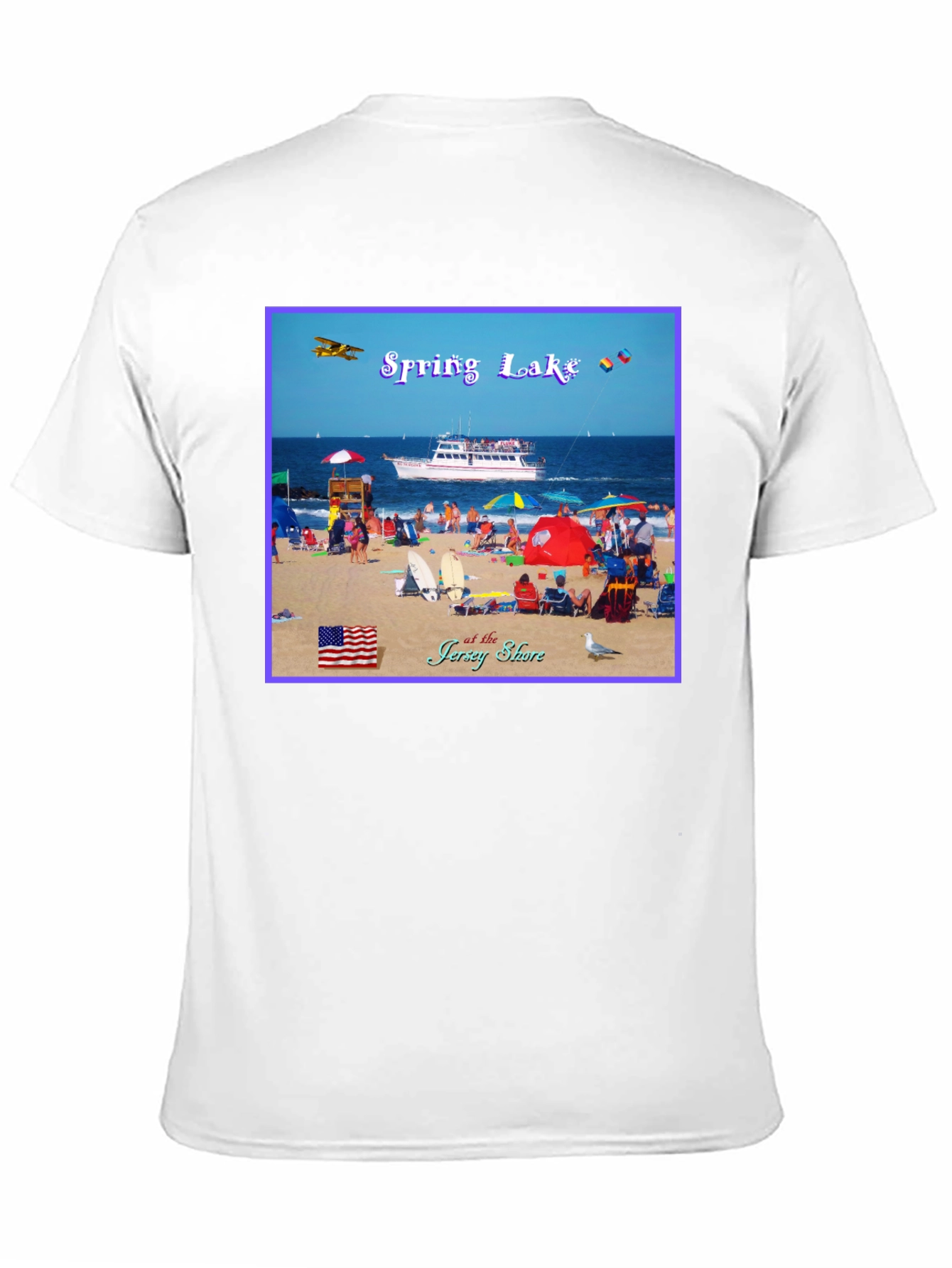 Spring Lake Jersey Shore Graphic T-Shirt