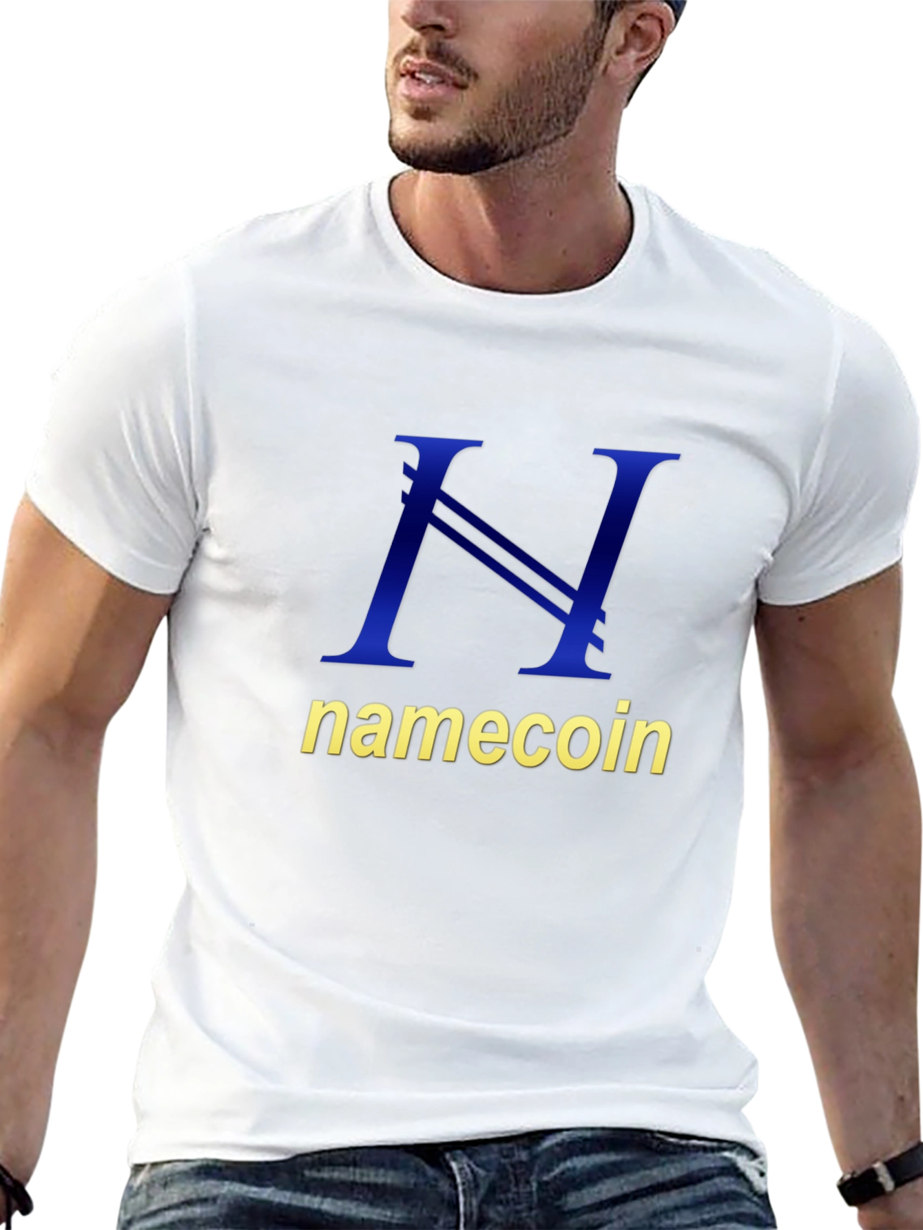 Namecoin Logo T-Shirt - Black Cotton Tee