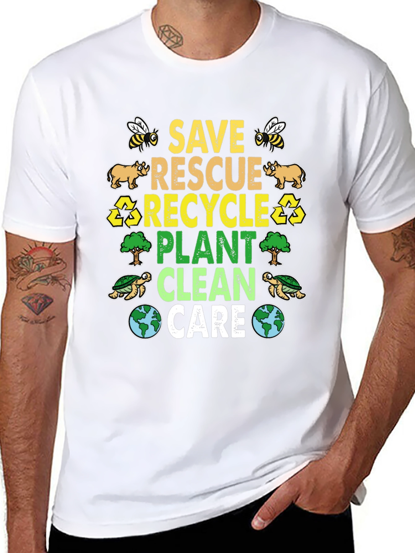 Eco-Friendly Graphic T-Shirt