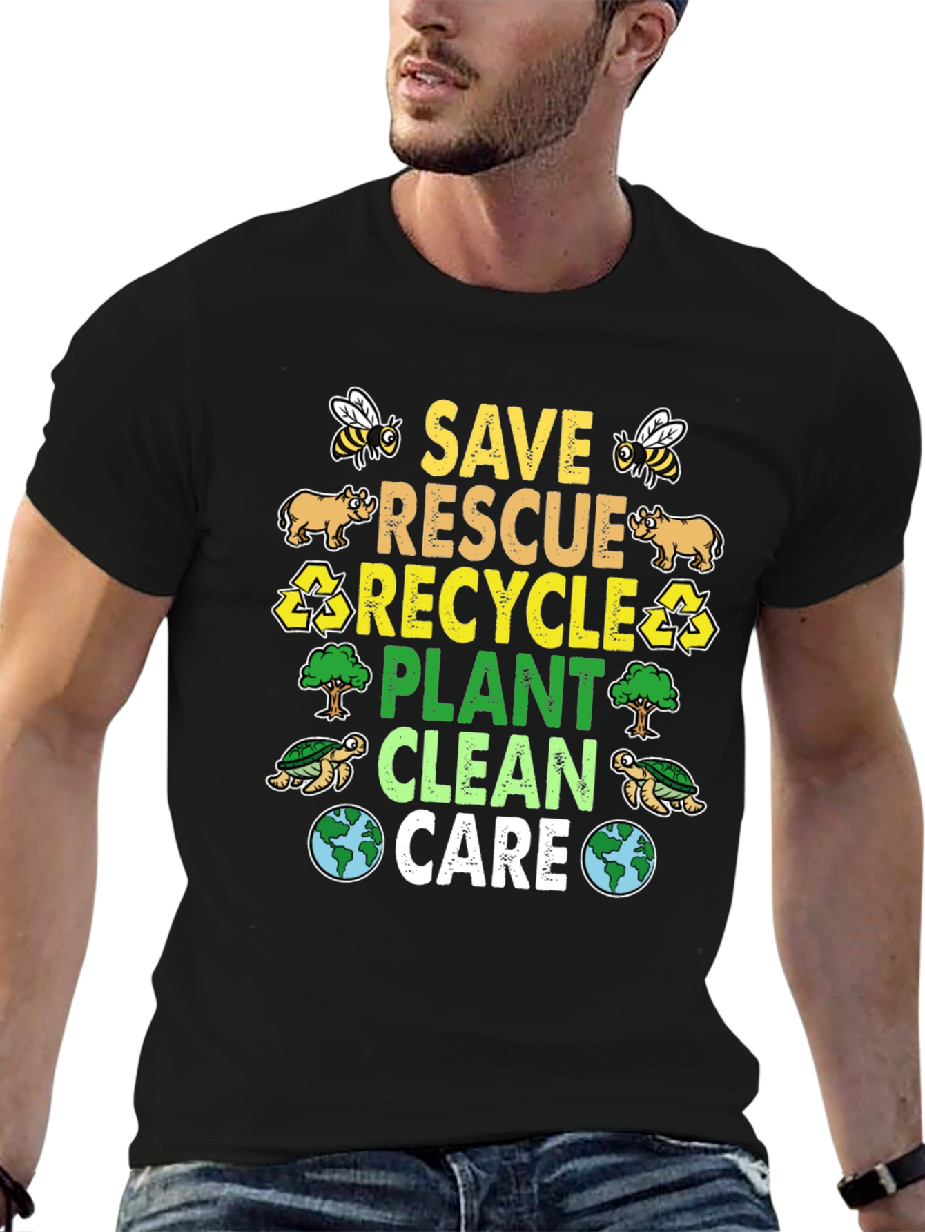 Eco-Friendly Graphic T-Shirt