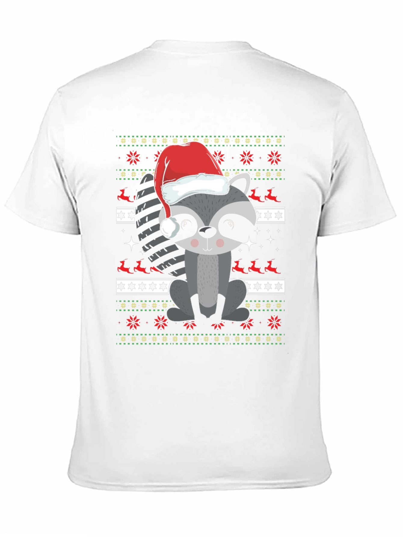 Christmas Raccoon T-Shirt
