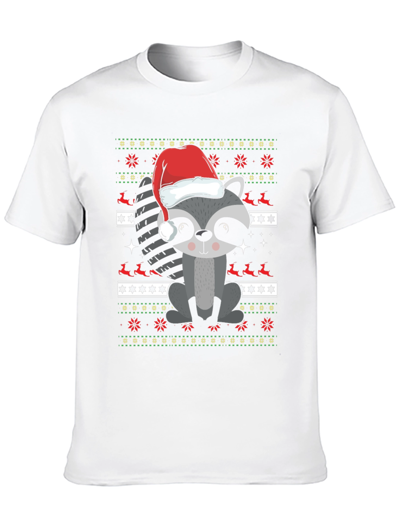 Christmas Raccoon T-Shirt