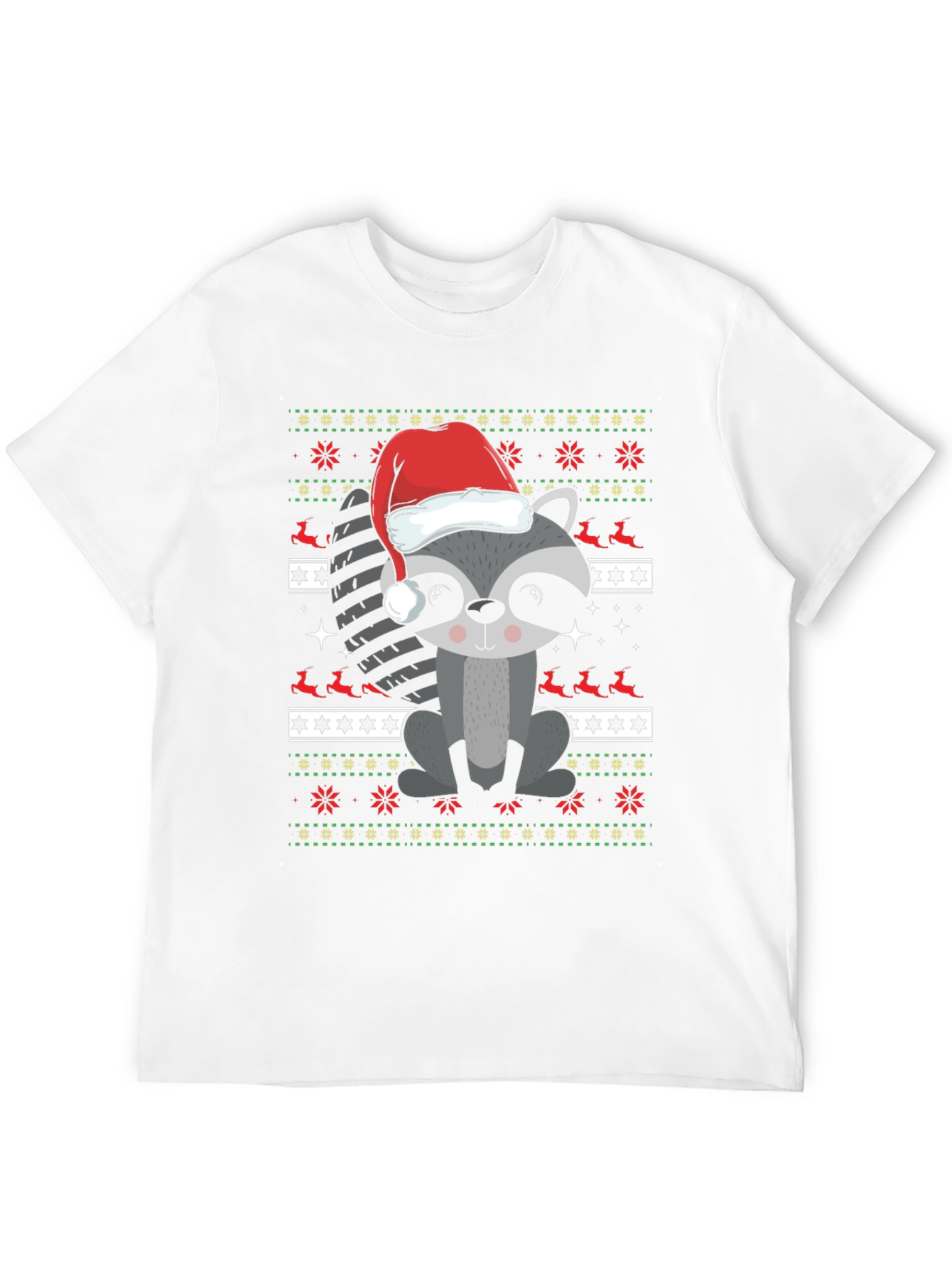 Christmas Raccoon T-Shirt