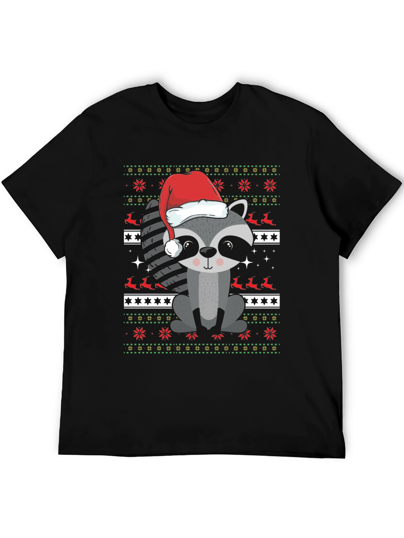 Christmas Raccoon T-Shirt