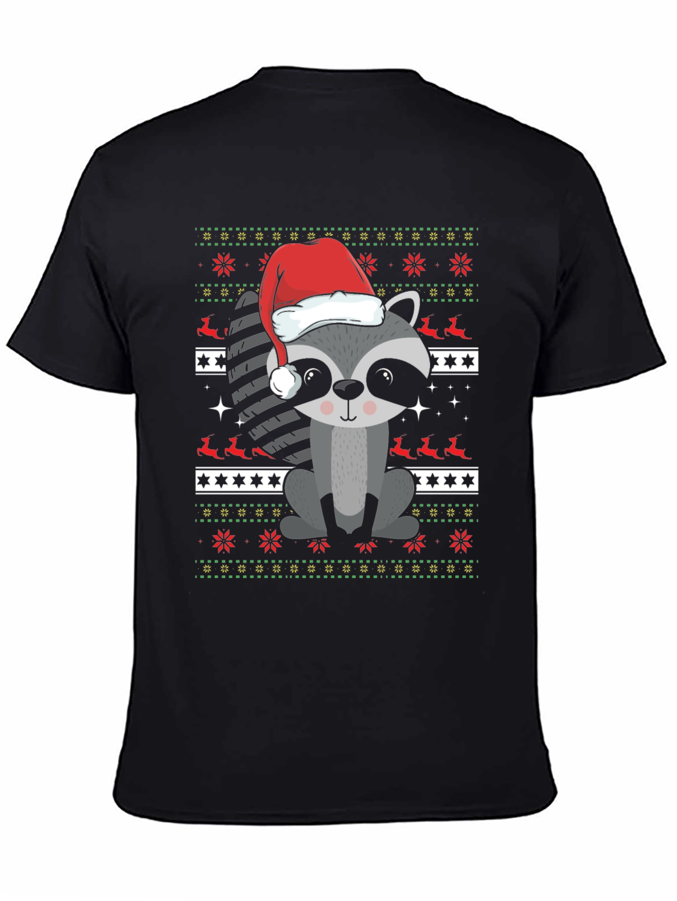 Christmas Raccoon T-Shirt