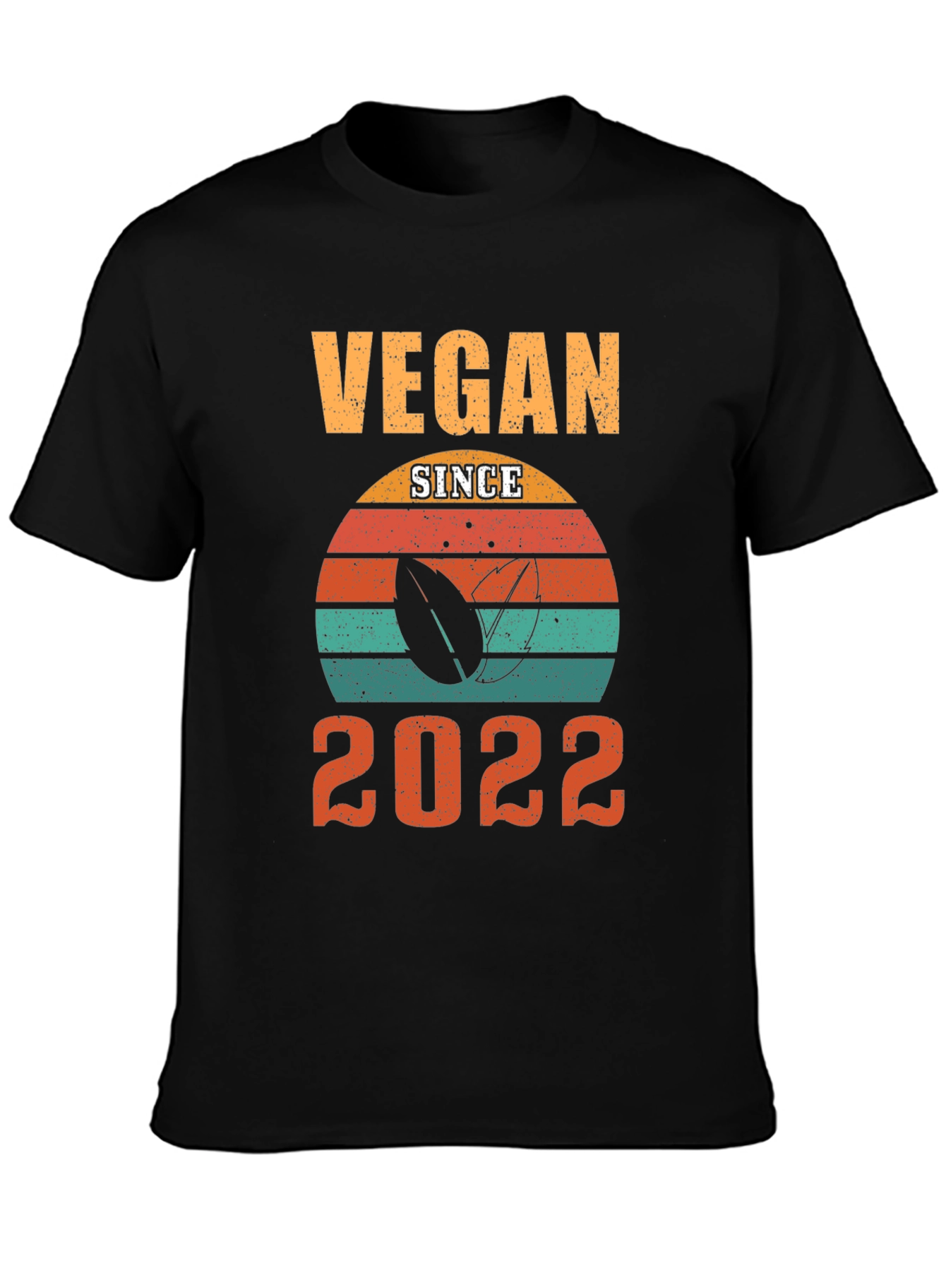 Vegan Since 2022 T-Shirt - Retro Style