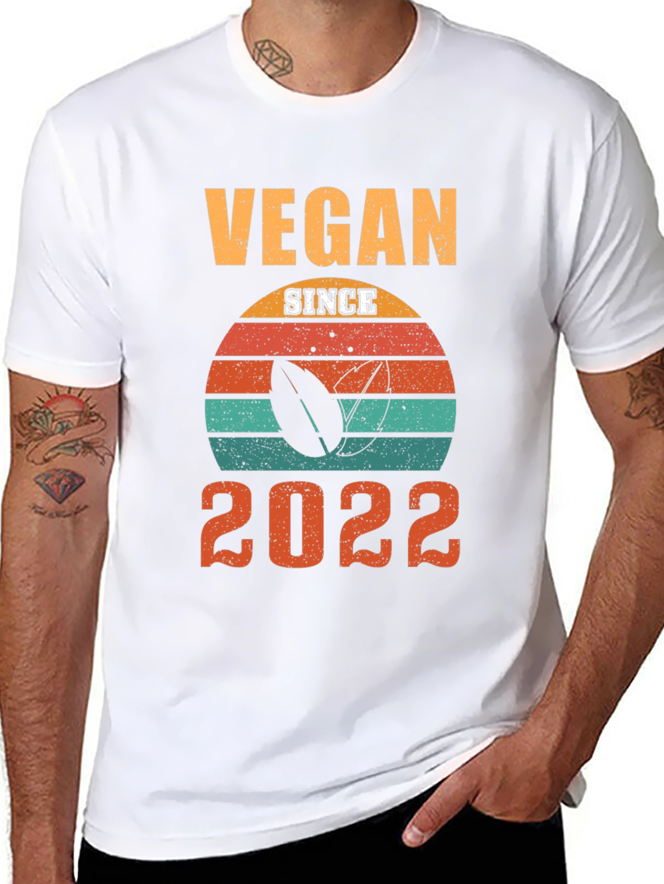 Vegan Since 2022 T-Shirt - Retro Style