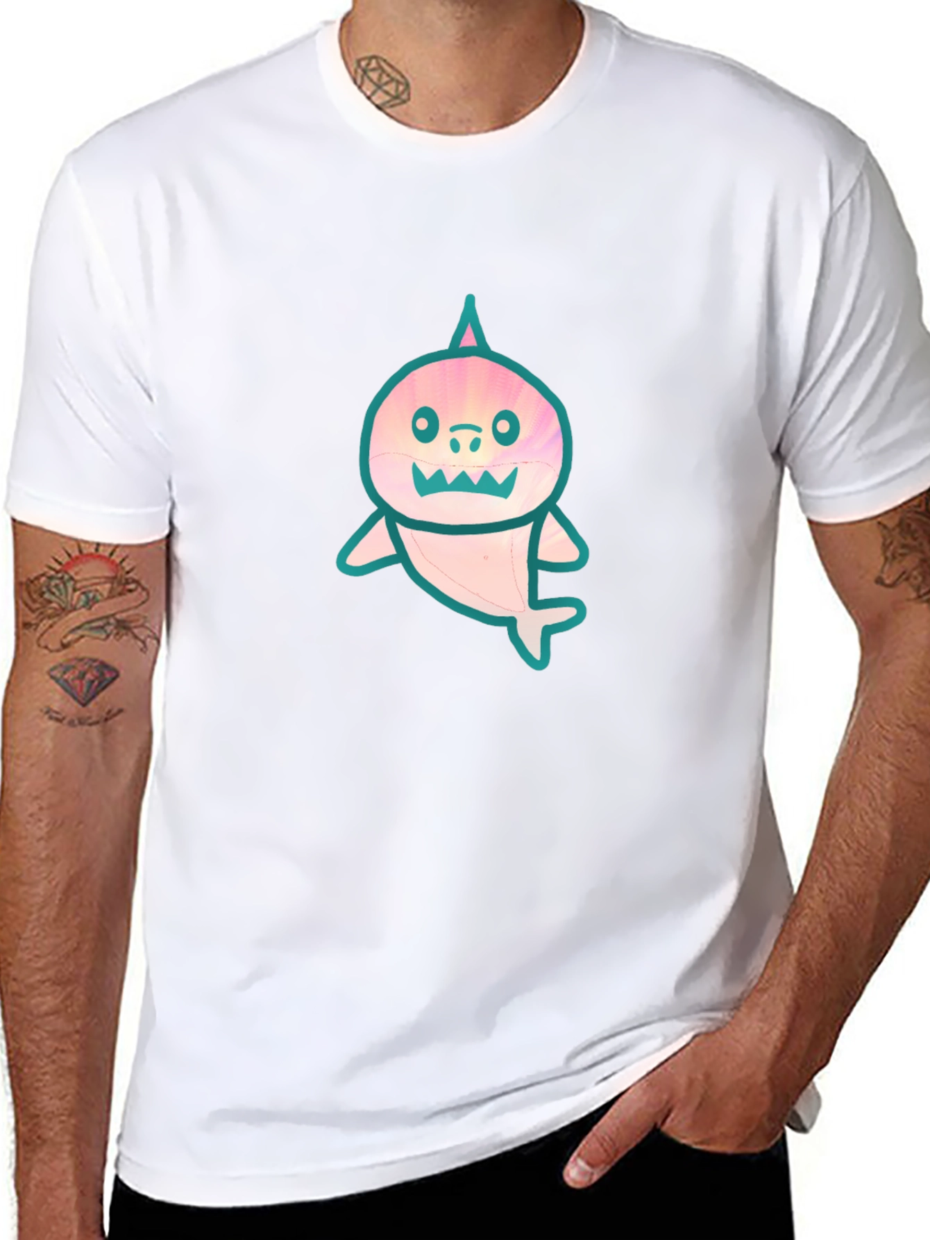 Shark Graphic Tee - Unique Design