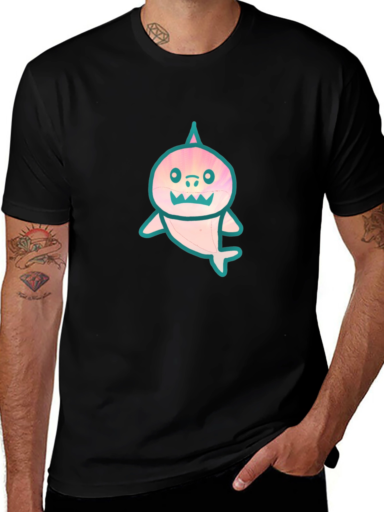 Shark Graphic Tee - Unique Design