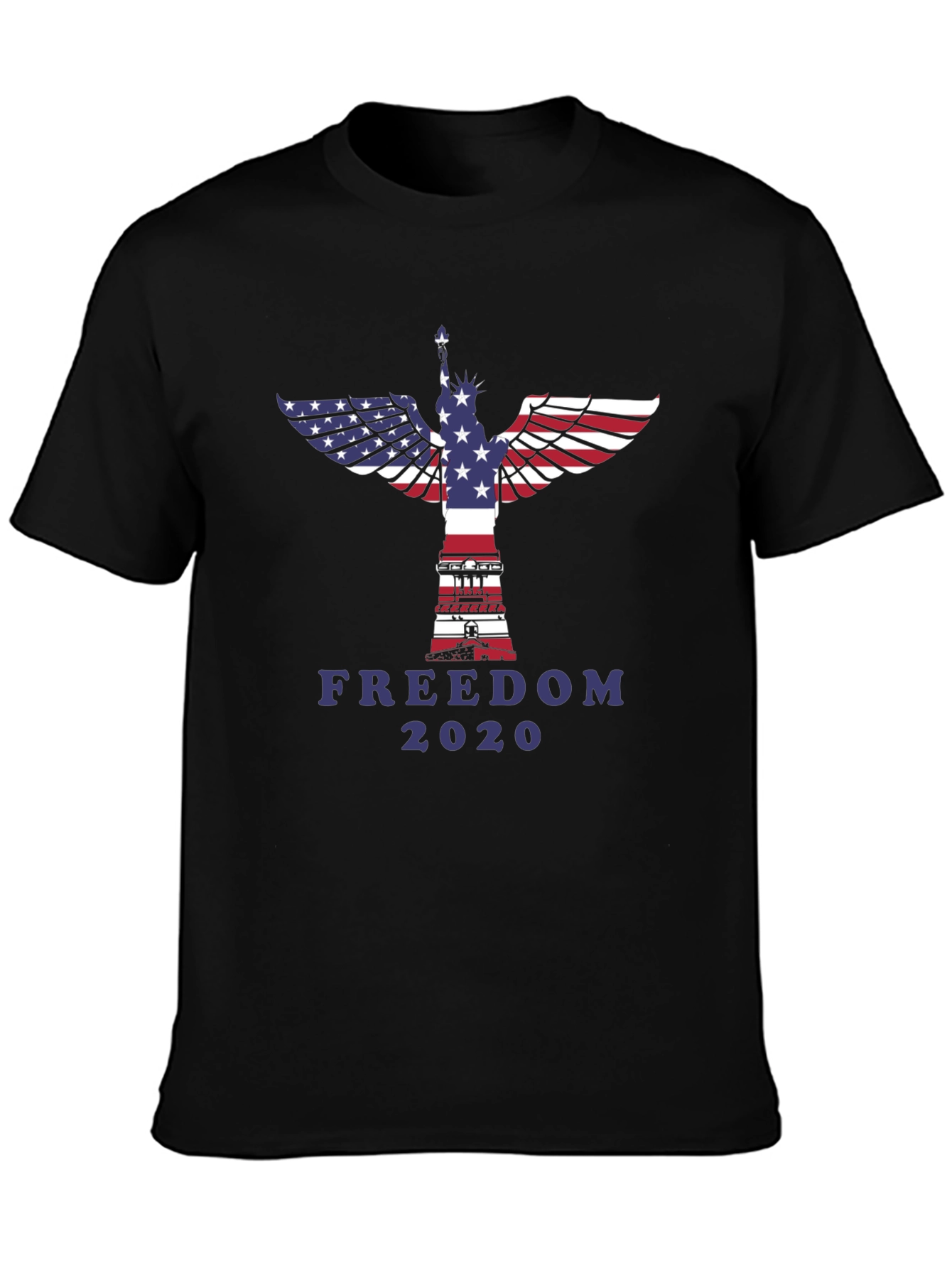 Freedom 2020 Patriotic Graphic T-Shirt