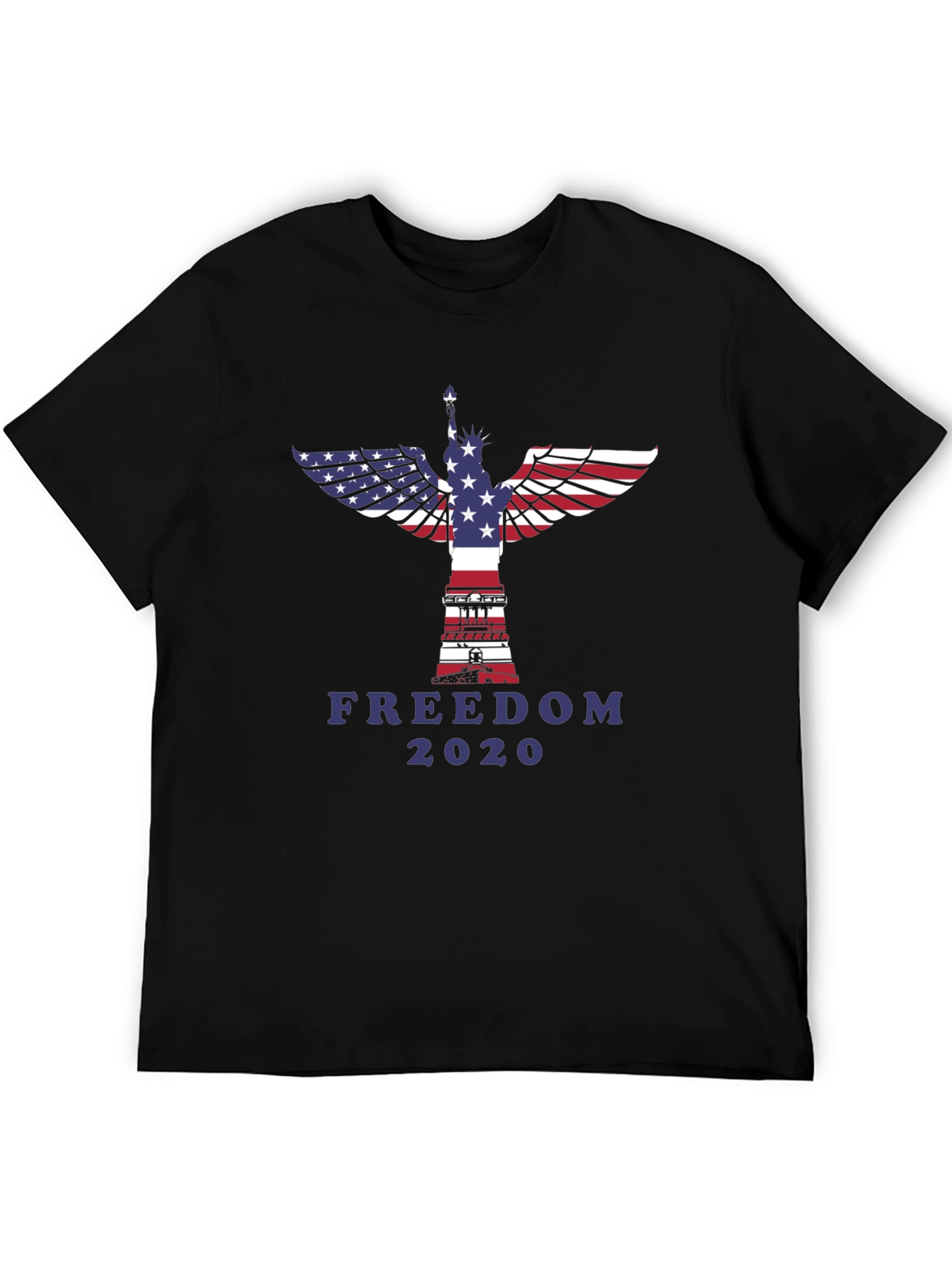 Freedom 2020 Patriotic Graphic T-Shirt