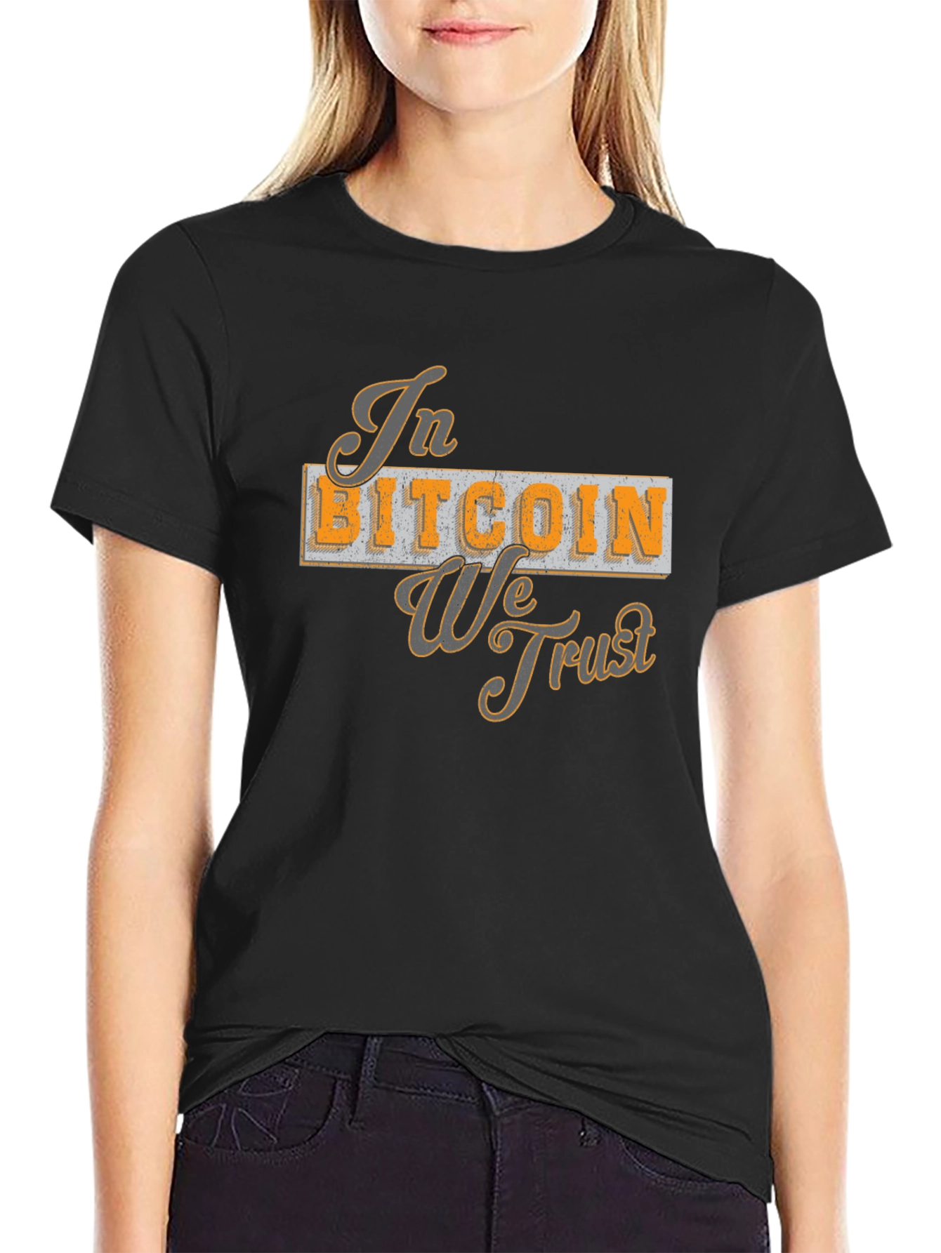In Bitcoin We Trust T-Shirt - Crypto Currency Tee